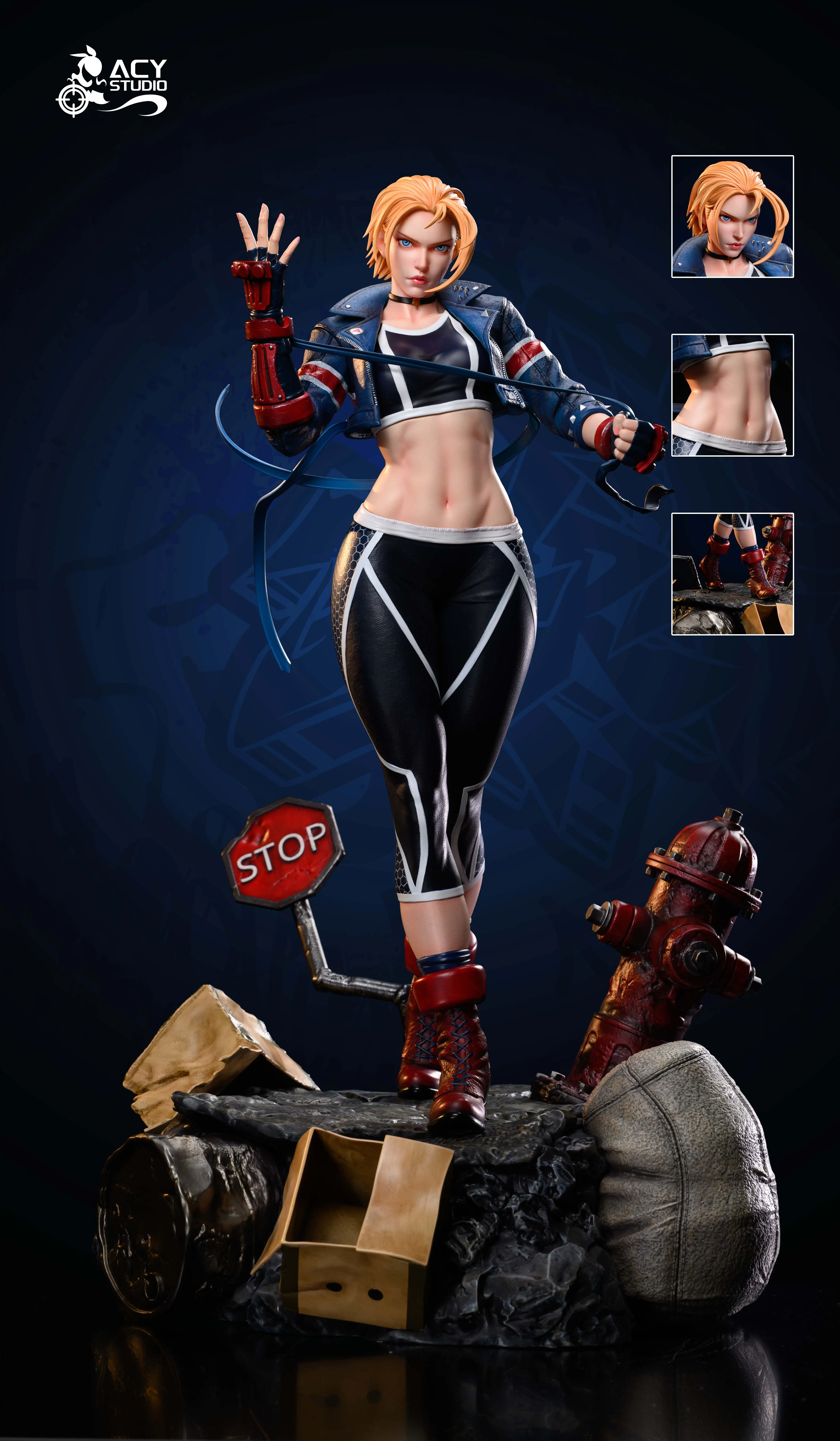 【Pre-sale】1/4 Scale Cammy White-Street Fighter-Acy Studio