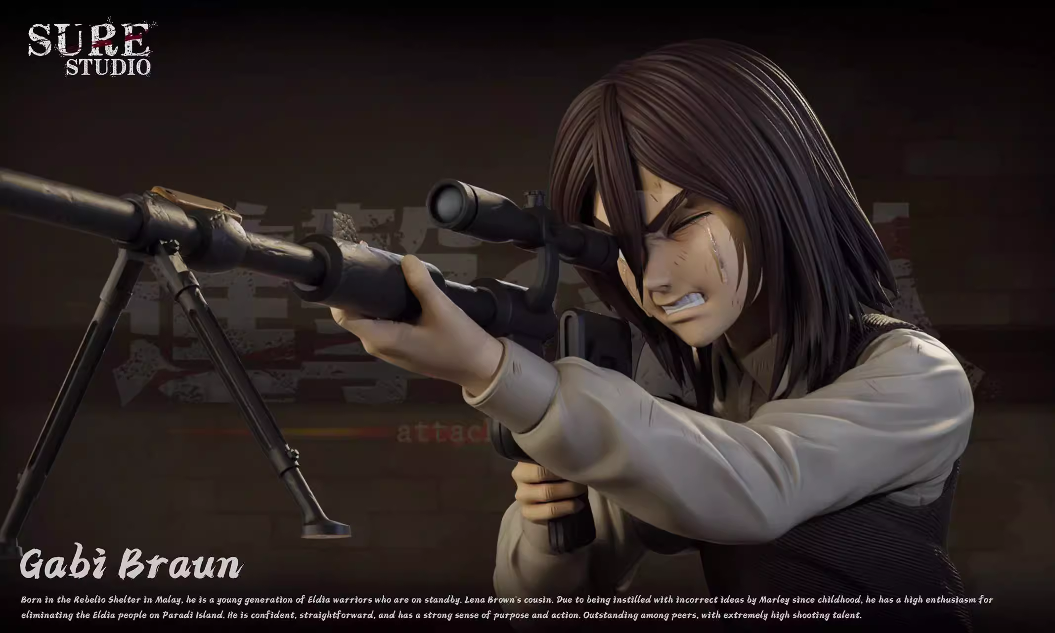 【Sold out】Gabi Braun-Attack on Titan-Sure studio