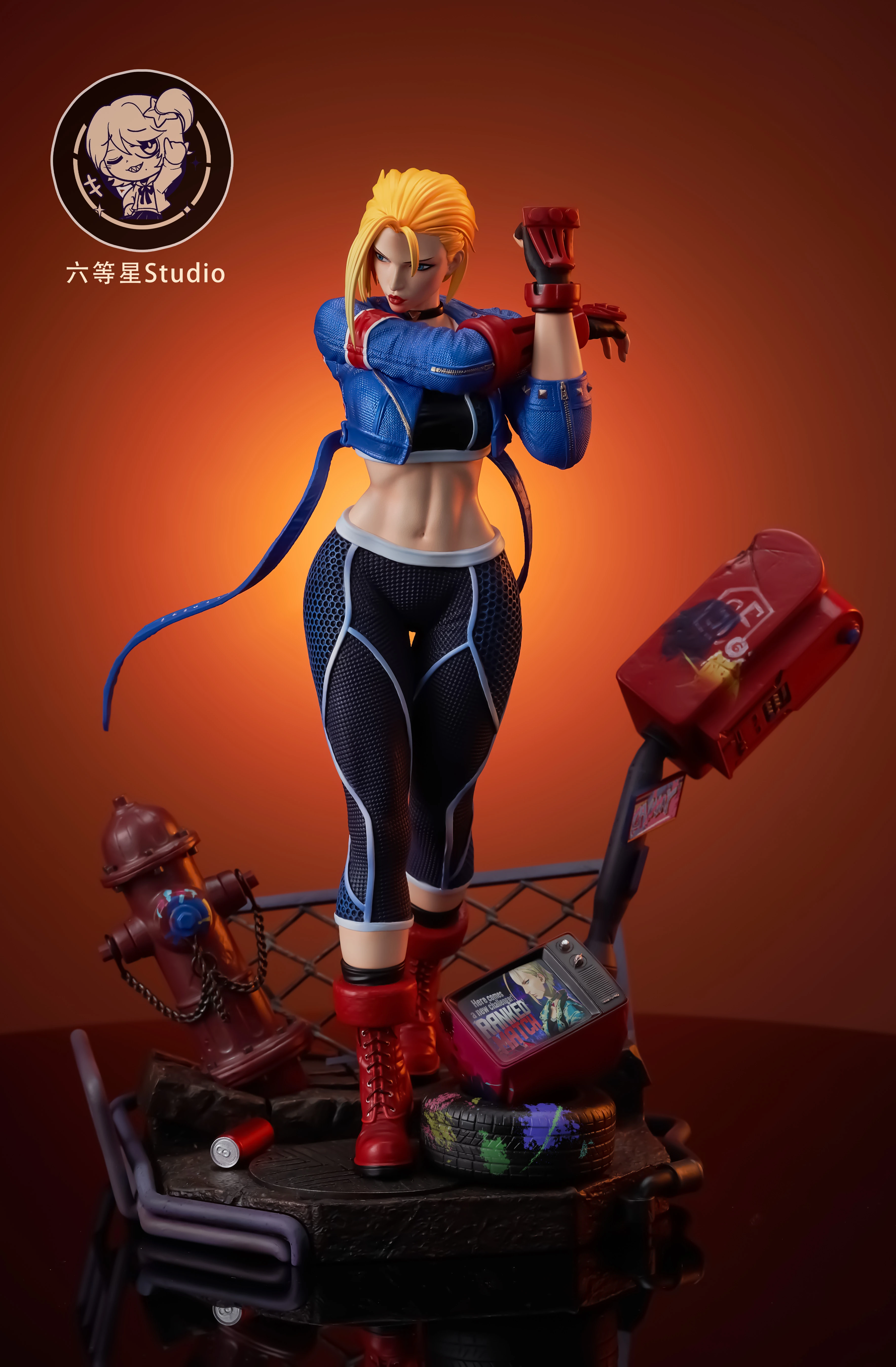 【Pre-sale】1/6 Scale Cammy White-Street Fighter(SF)-LDX Studio
