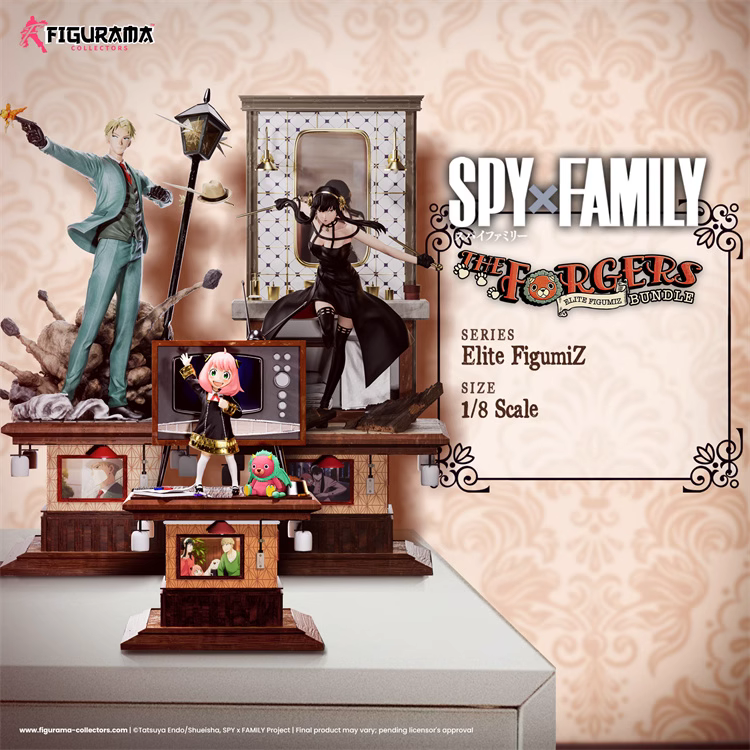 【Pre-sale】1/8 Scale Loid, Anya & Yor Family-Figurama Studio