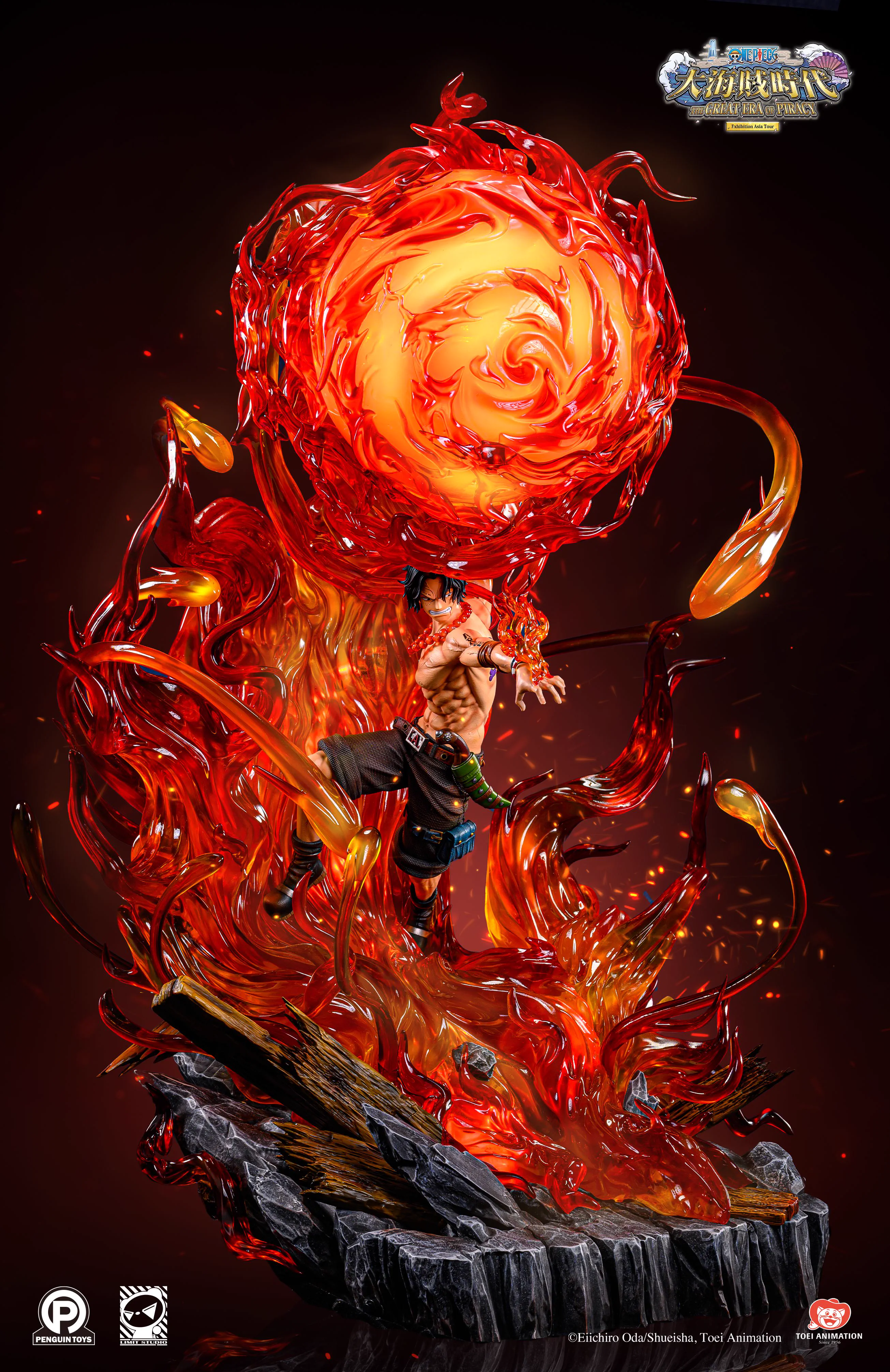 【Pre-sale】1/6 Scale Ace VS Marshall·D·Teach-One piece-Penguin Toys & Limit Studios