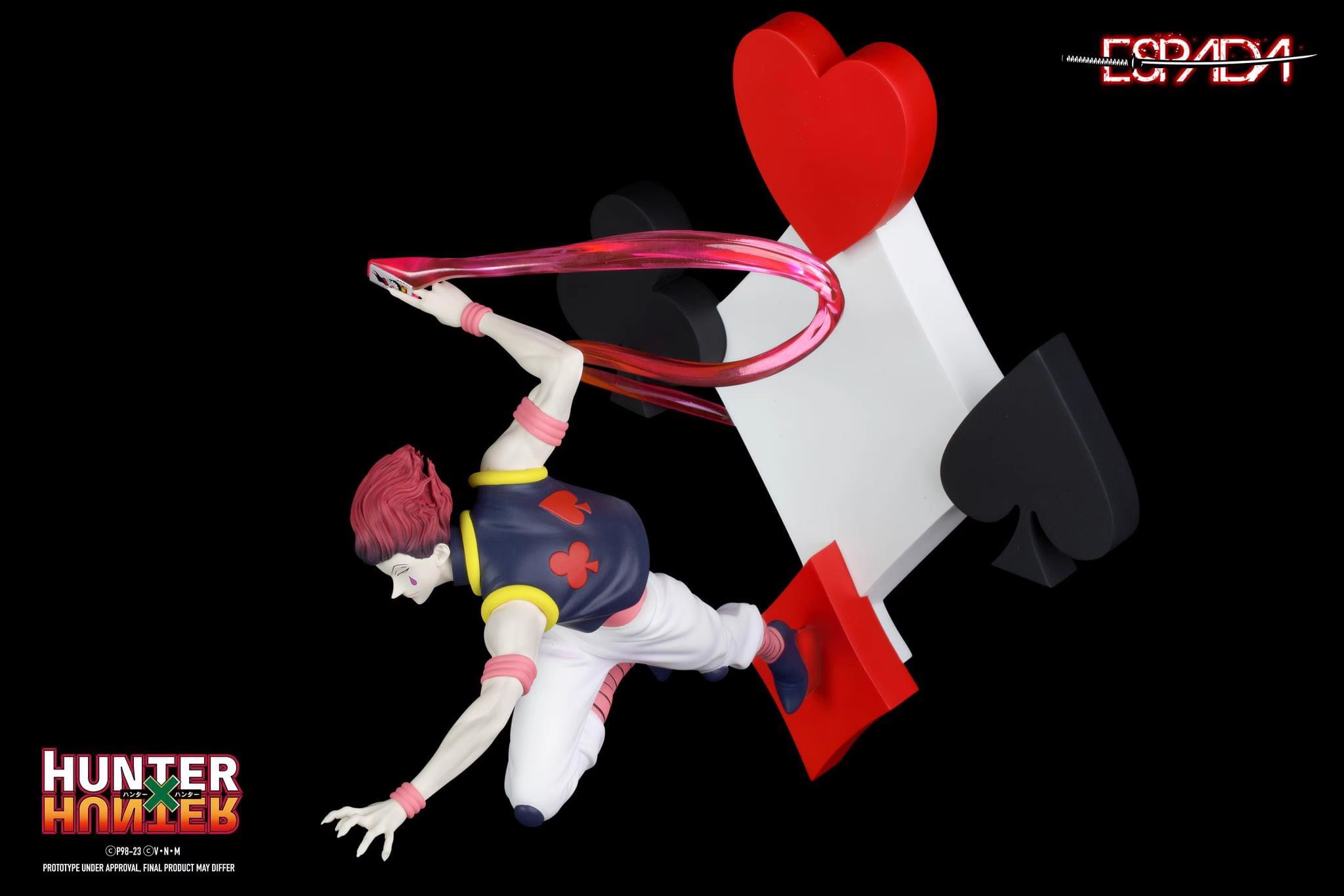【Pre-sale】1/8 Scale Wall Hanging Hisoka-HUNTER×HUNTER-Espada Art Studio