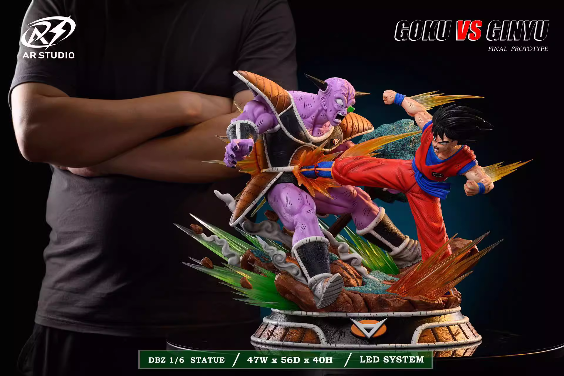 【Pre-sale】1/6 Scale Son Goku VS Ginyu-ARS Studio