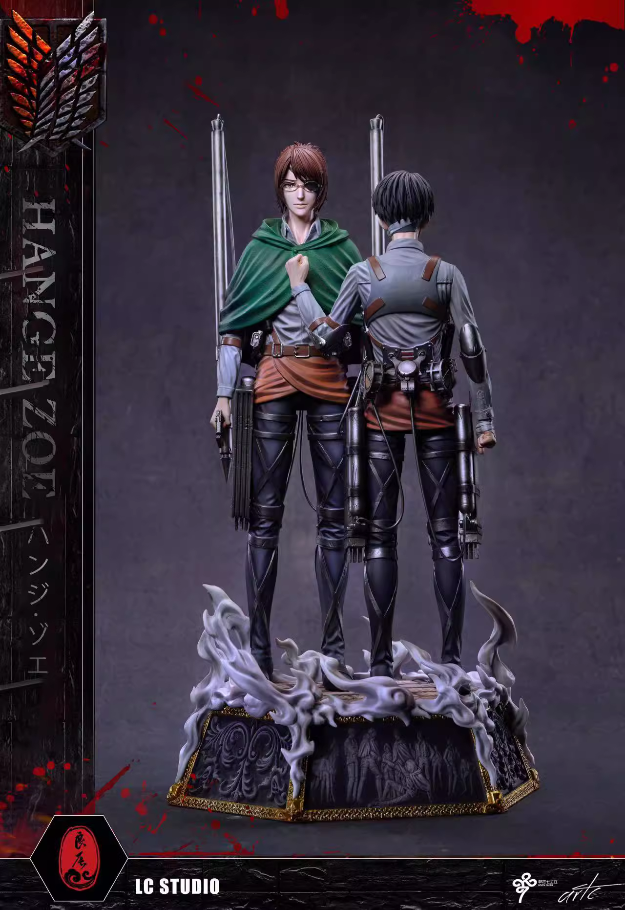 【Sold out】1/6 Scale Levi & Hange Zoe-Attack on Titan-LC Studio