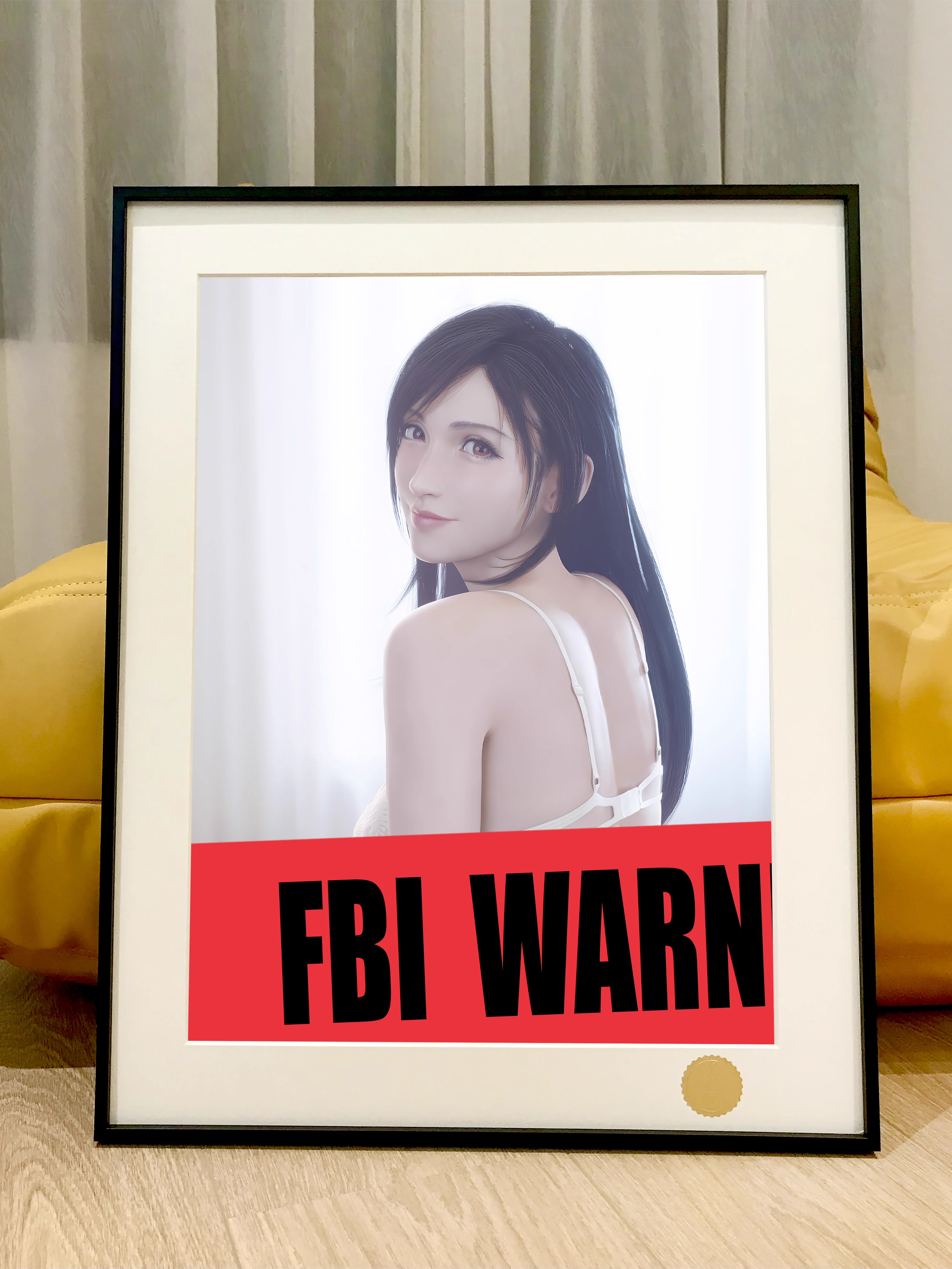 【Pre-sale】Decorative Painting of Underwear Tifa-Final Fantasy-XingKong Studio