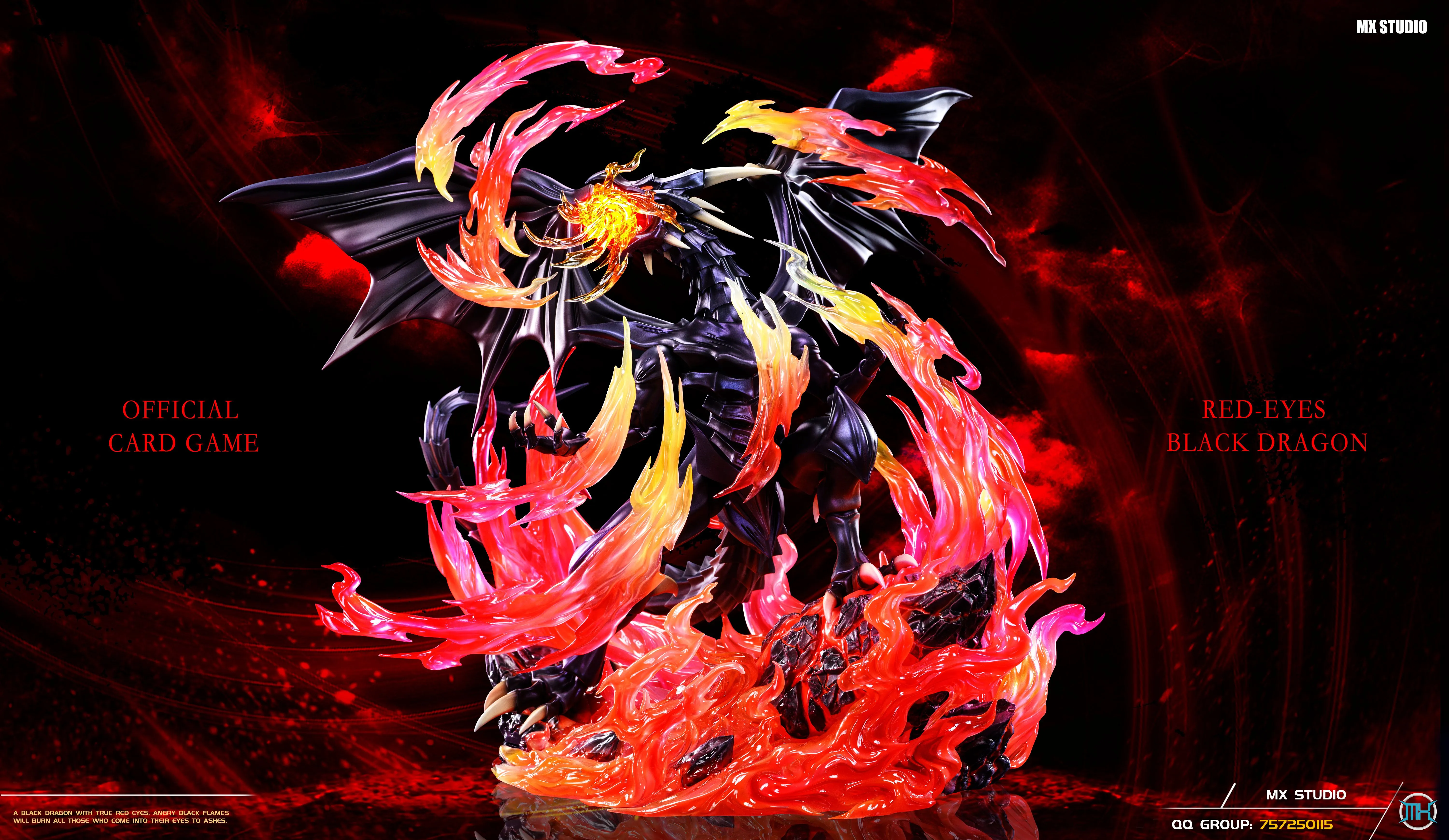 【Pre-sale】Red-eyes Black Dragon-Duel Monsters-MX Studio