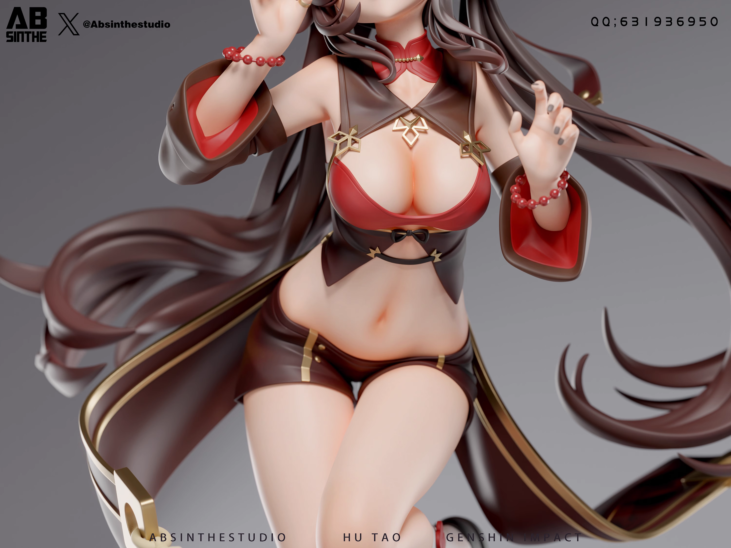 【Pre-sale】1/6 Scale Zombie Girl Hutao-Genshin Impact-ABsinthe Studio