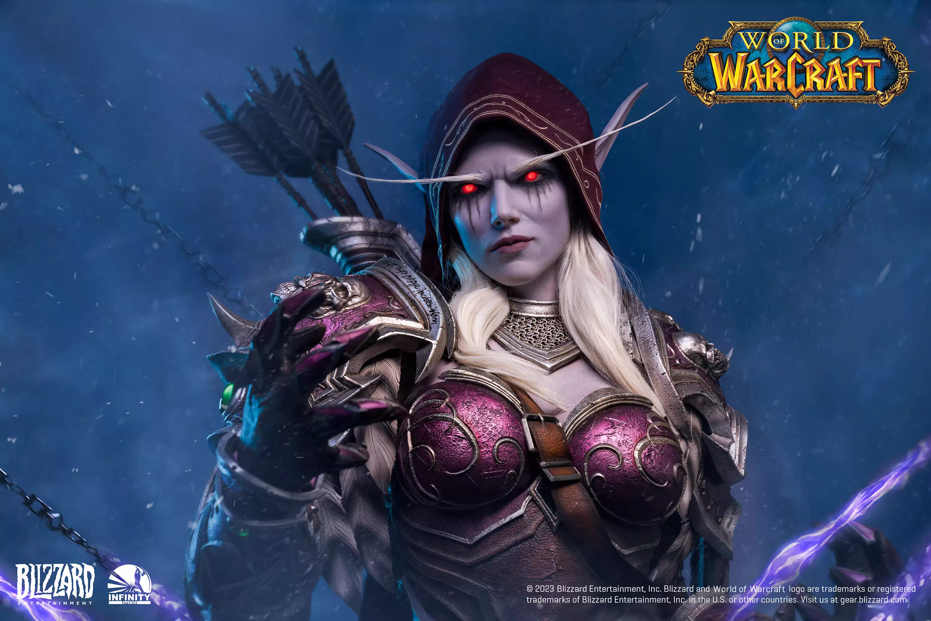 【Pre-sale】1/1 Scale Bust of Sylvanas Windrunner-Warcraft Ⅲ-Infinity Studio