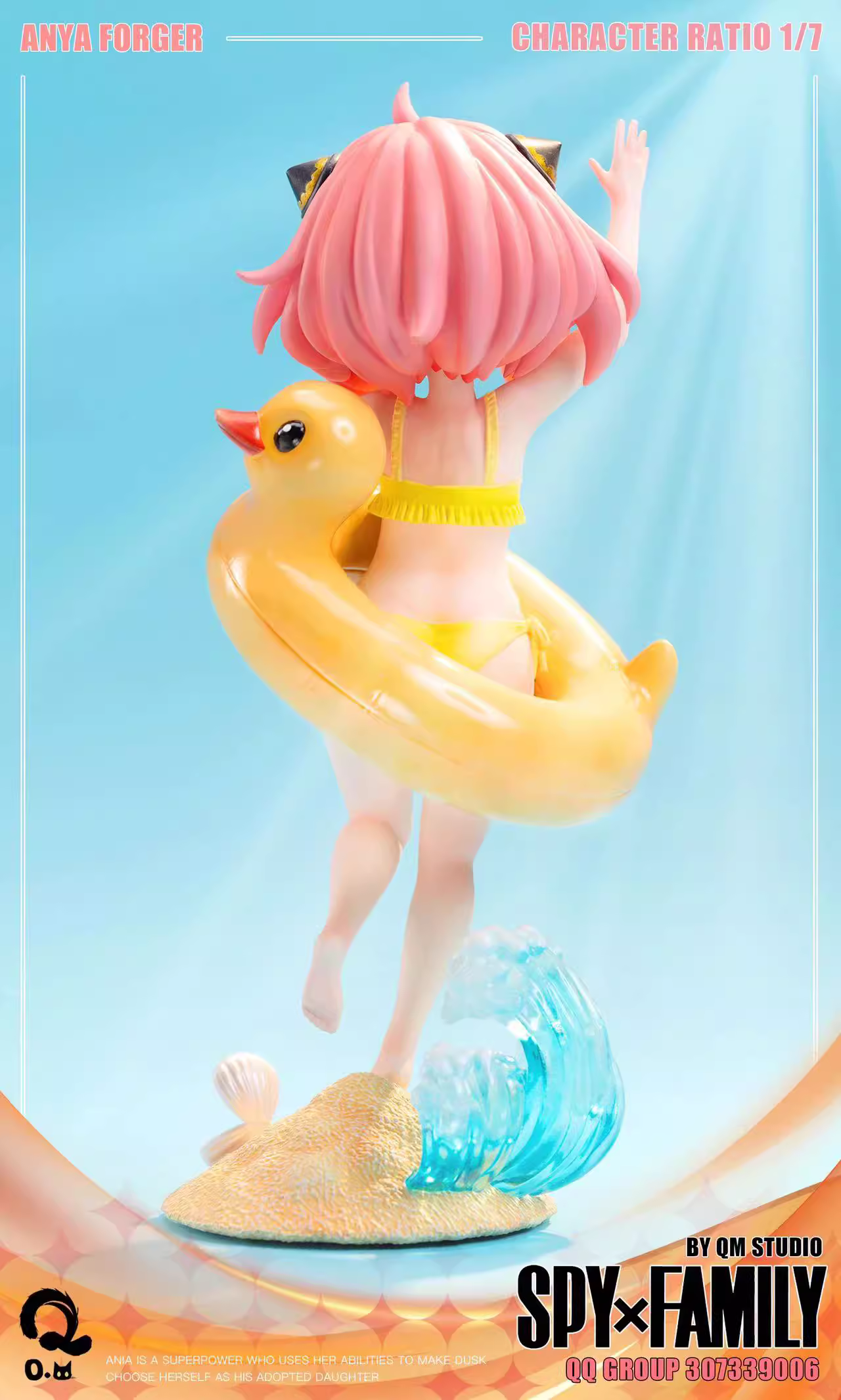 【Pre-sale】1/7 Scale Swimming Suit Anya-QM Studio
