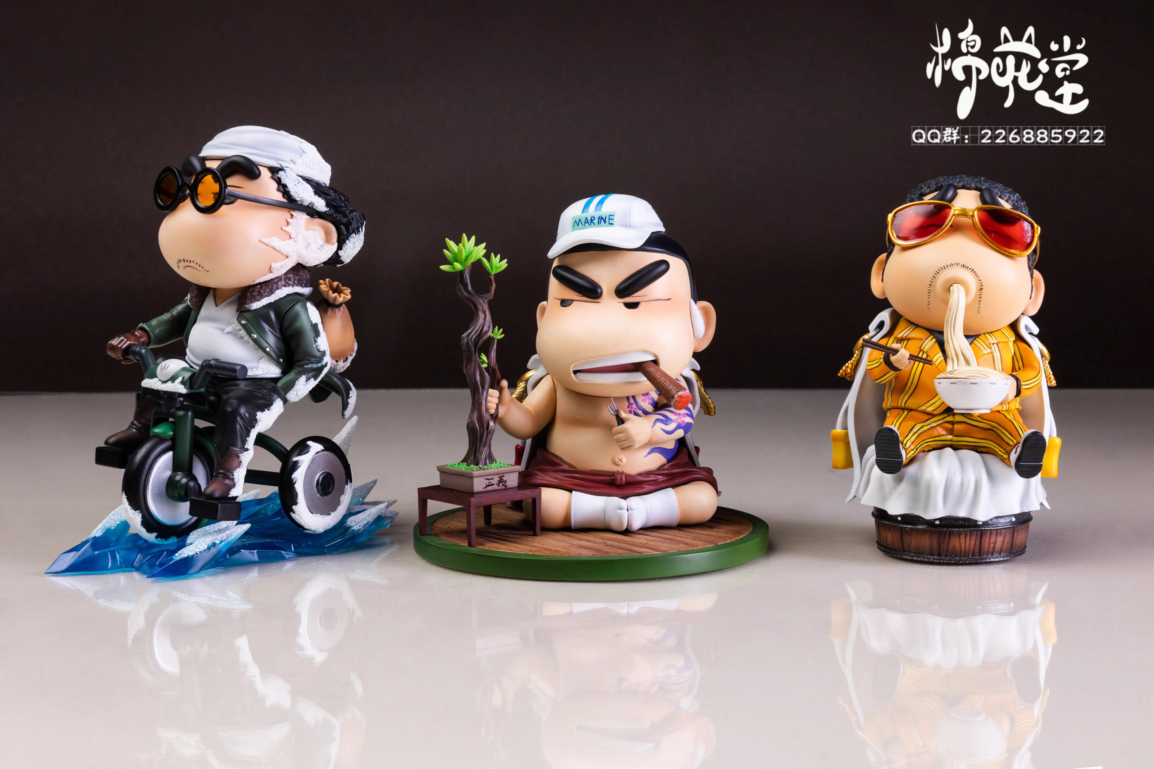 【Pre-sale】野原 しんのすけ COS Borsalino, Sakazuki & Kuzan-Crayon Shin-chan-MianHuaTang Studio