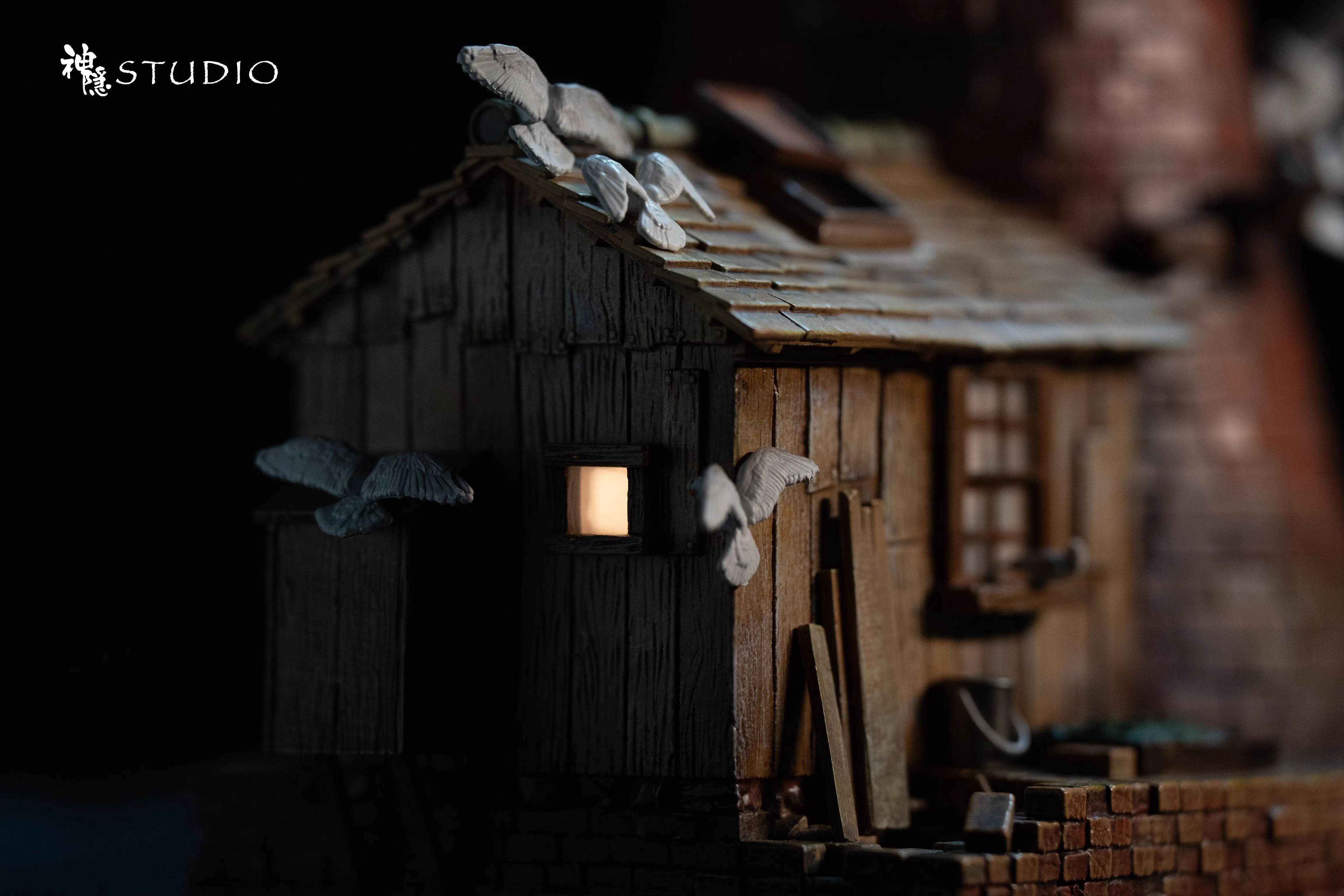 【Pre-sale closed】On the Roof in Castle in the Sky-Studio Ghibli-ShenYin Studio