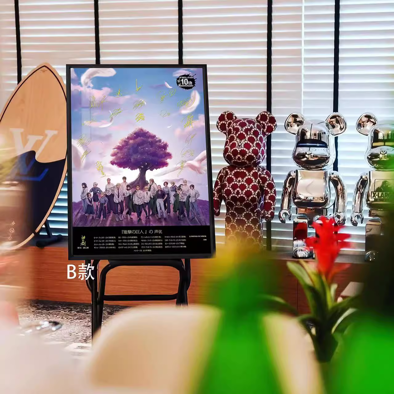 【In stock】Decorative Painting of 10th Anniversary-Attack on Titan-Billion Birds Studio