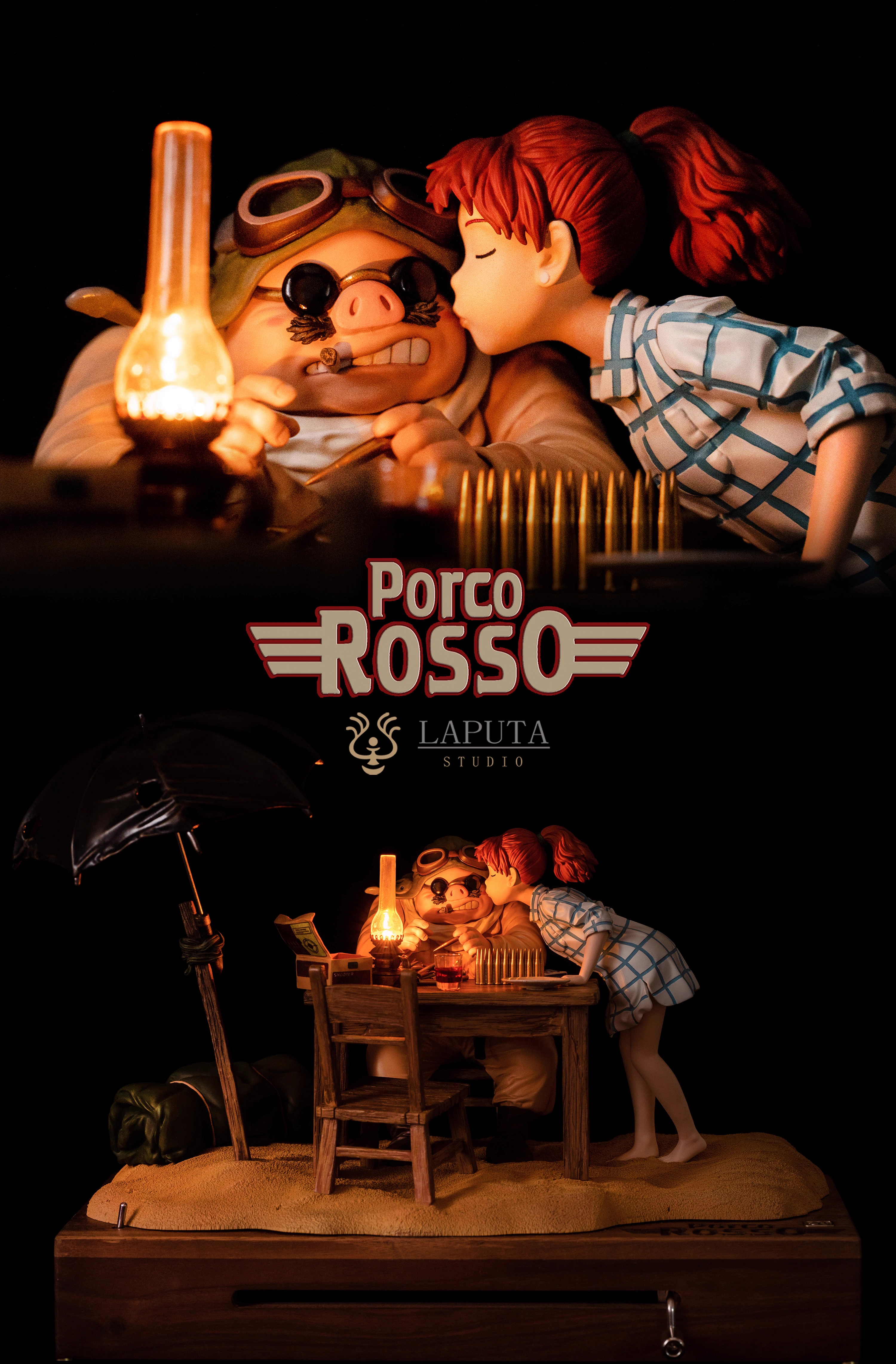 【Pre-sale】Music Box Porco Rosso-Studio Ghibli-LAPUTA Studio