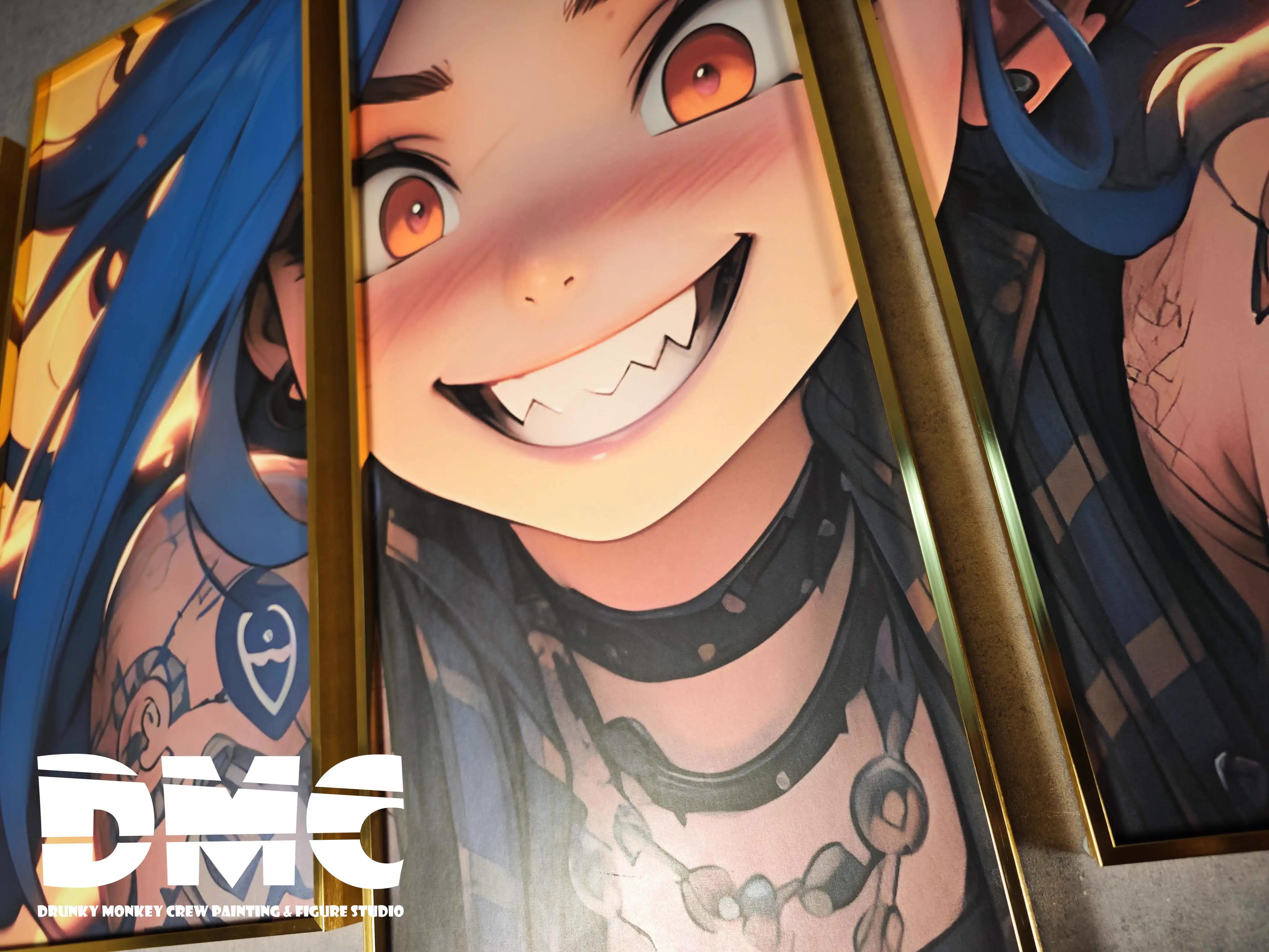 【In stock】DMSP-002 Decorative Paint of Jinx-League of Legends-Drunky Monkey Crew Studio