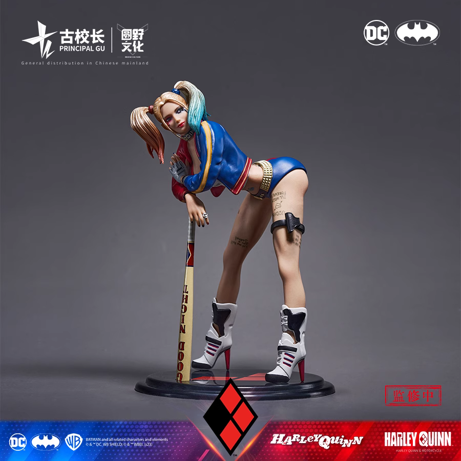 【Pre-sale】1/10 Scale Harley Quinn & Motorbike-DC Studio
