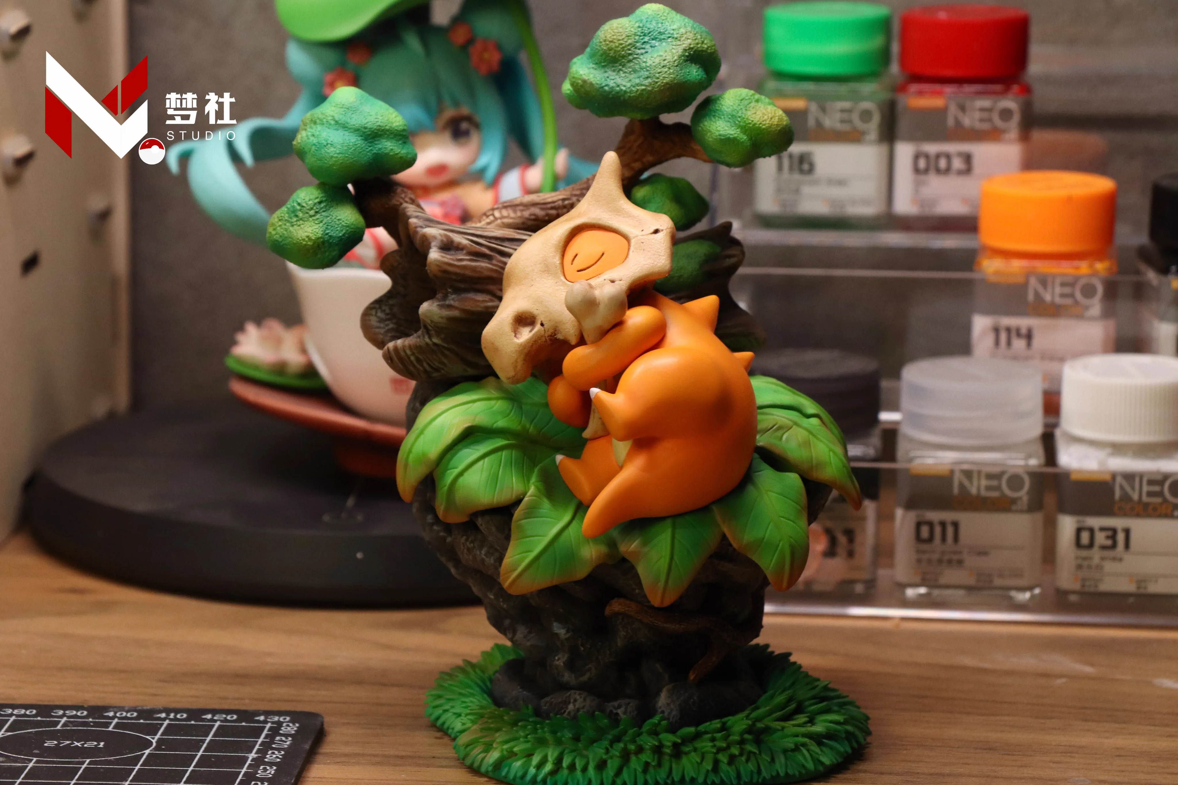 【Pre-sale】Sleeping Cubone-Pokemon-MengShe Studio