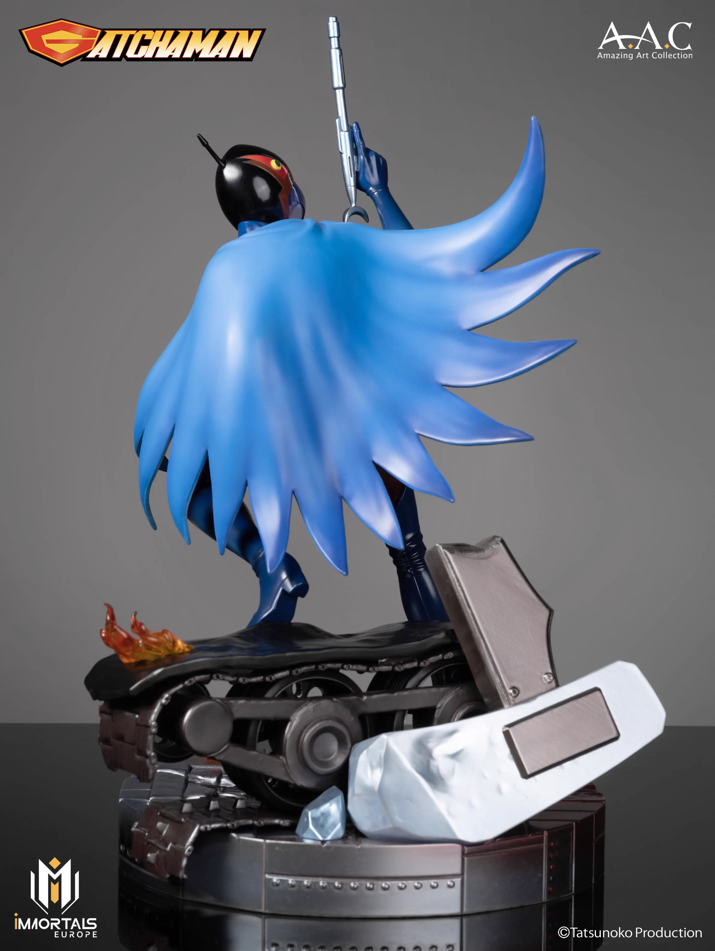 【Pre-sale】1/7 Scale A.A.C Series Blue Cloak Joe-Kagaku Ninja-Tai Gatchaman-IMMORTALS EUROPE Studio
