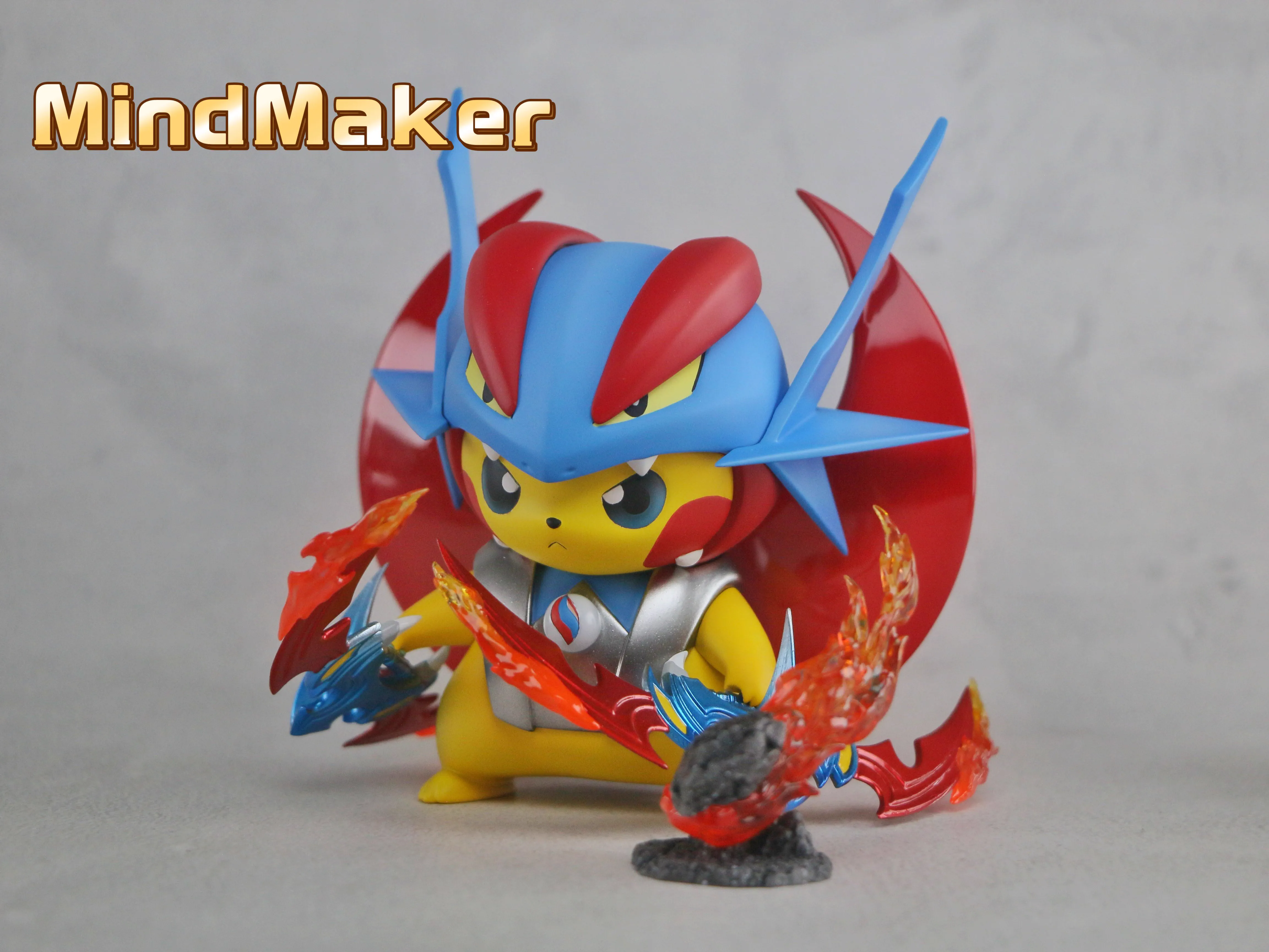 【Pre-sale】Original Color Mega Pikachu Cosplay Salamence-Pokemon-MindMaker Studio
