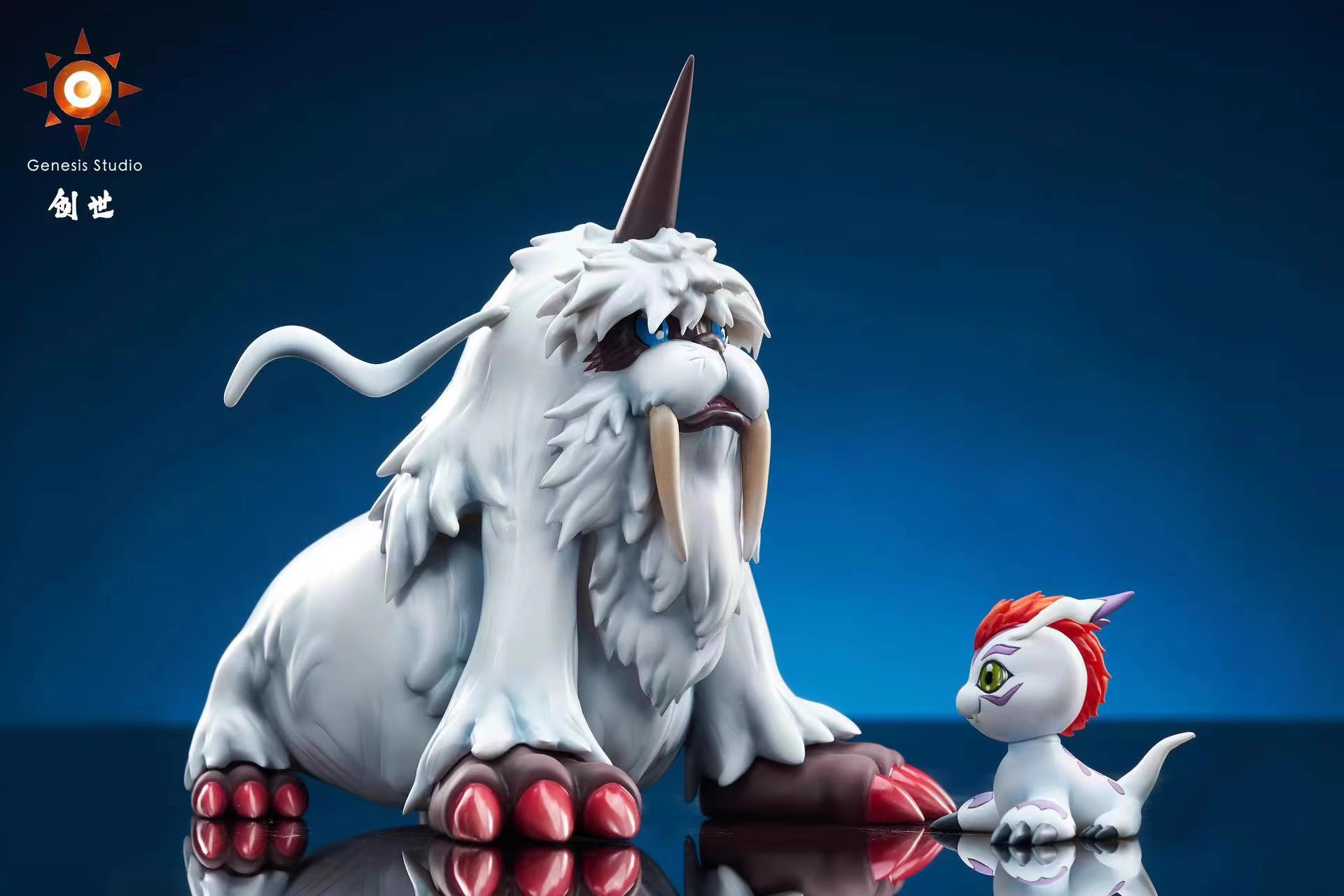 【Sold out】Ikkakumon & Gomamon-Digimon Adventure-Genesis Studio