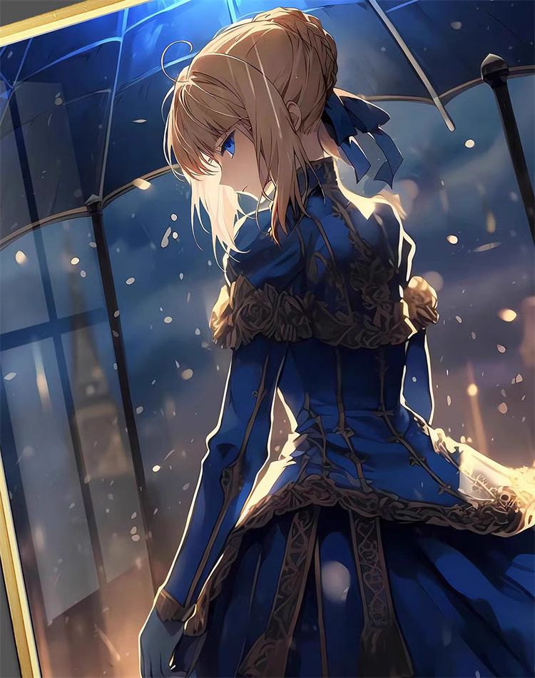 【In stock】Decorative Painting of Altria Pendragon-Fate/stay night-Billion Birds Studio