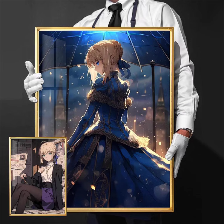 【In stock】Decorative Painting of Altria Pendragon-Fate/stay night-Billion Birds Studio