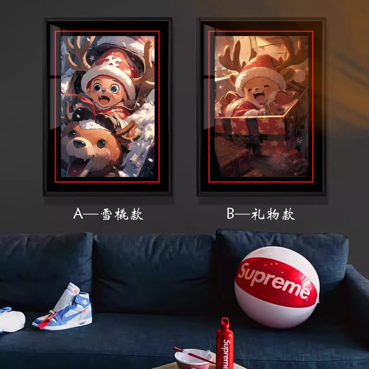 【In stock】Decorative Painting of Christmas Chopper-Billion Birds Studio