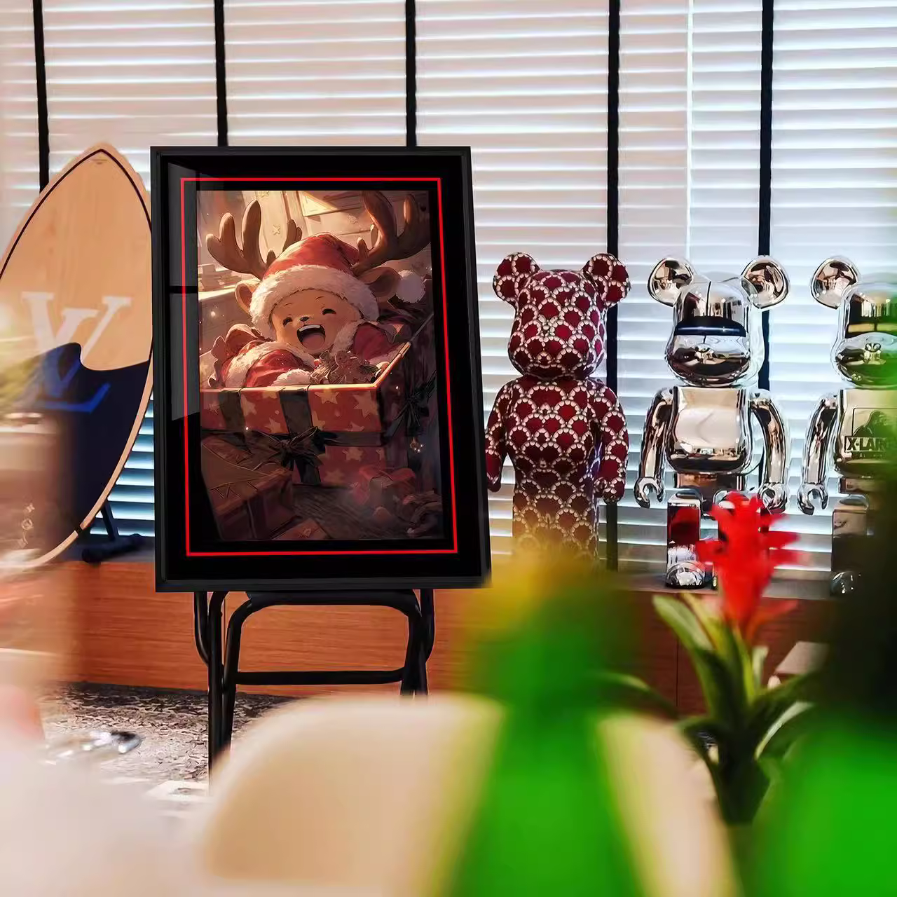 【In stock】Decorative Painting of Christmas Chopper-Billion Birds Studio