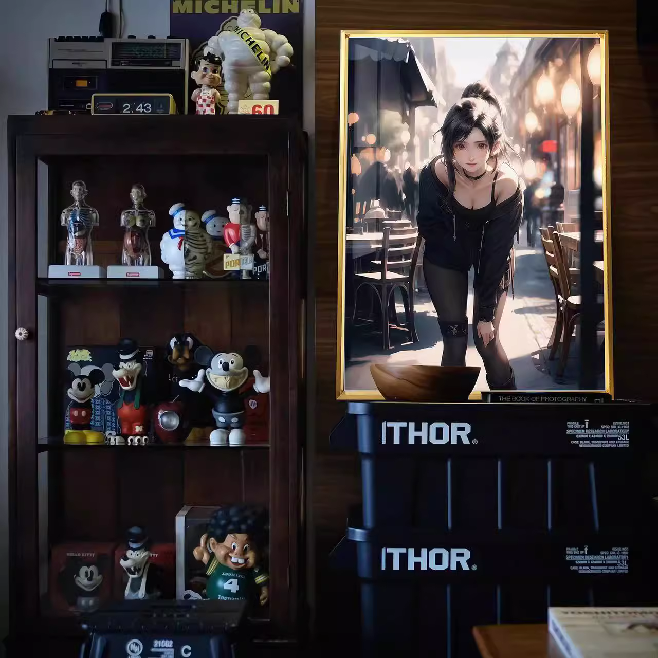 【In stock】Decorative Painting of Tifa-Final Fantasy-Billion Birds Studio