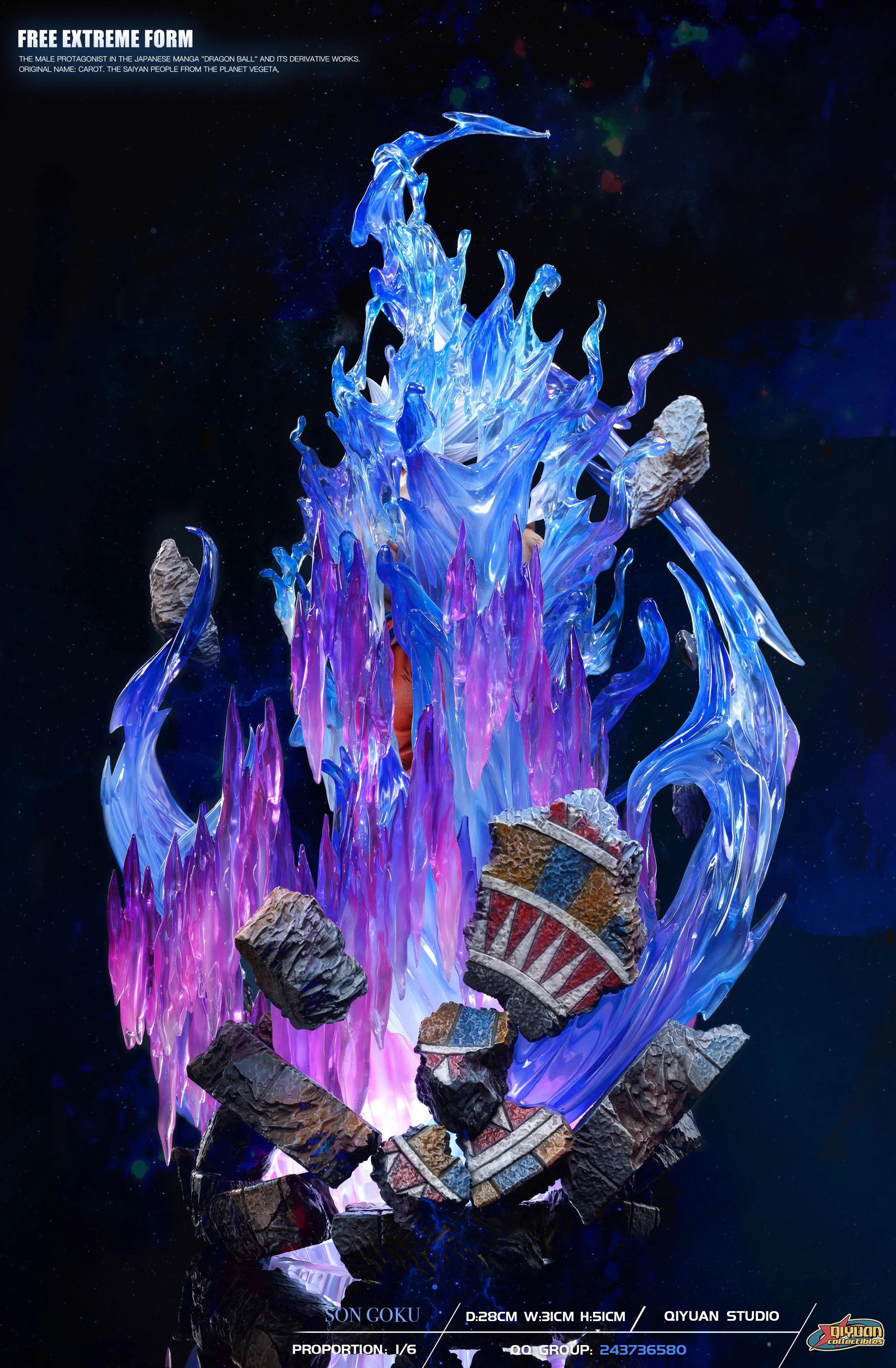 【Sold out】1/6 Scale Son Goku-QY Studio