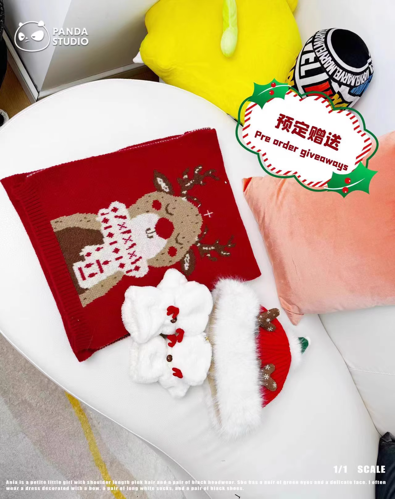 【Pre-sale】1/1 Scale Christmas Anya-Panda Studio