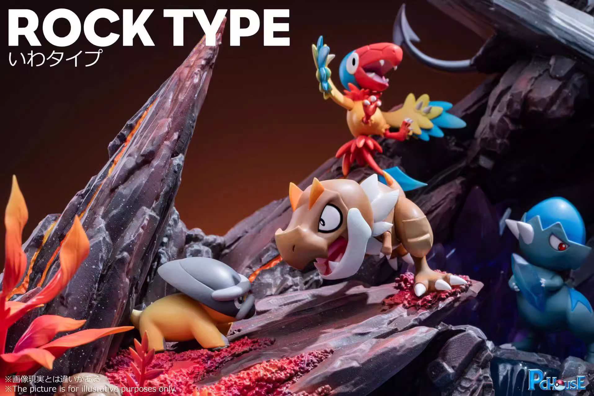 【Pre-sale】Rock type-Pokemon-PCHouse Studio
