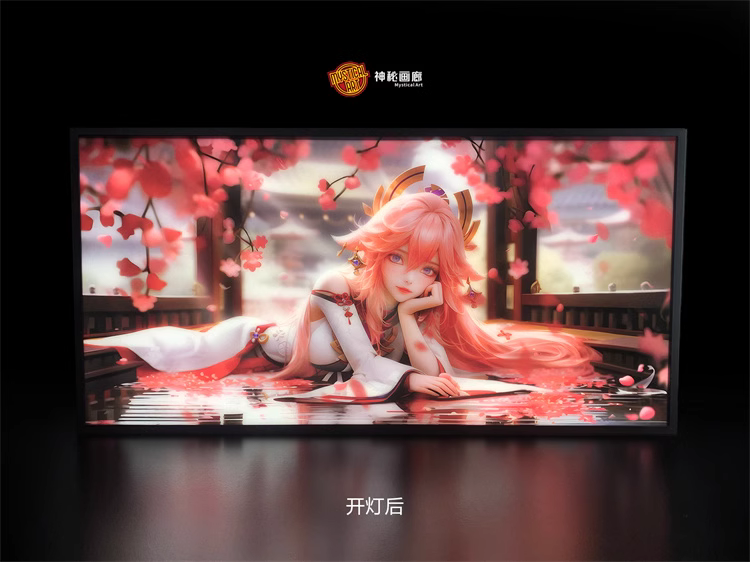 【Pre-sale】Decorative Painting of Yae Miko-Genshin Impact-Mystical Art Studio