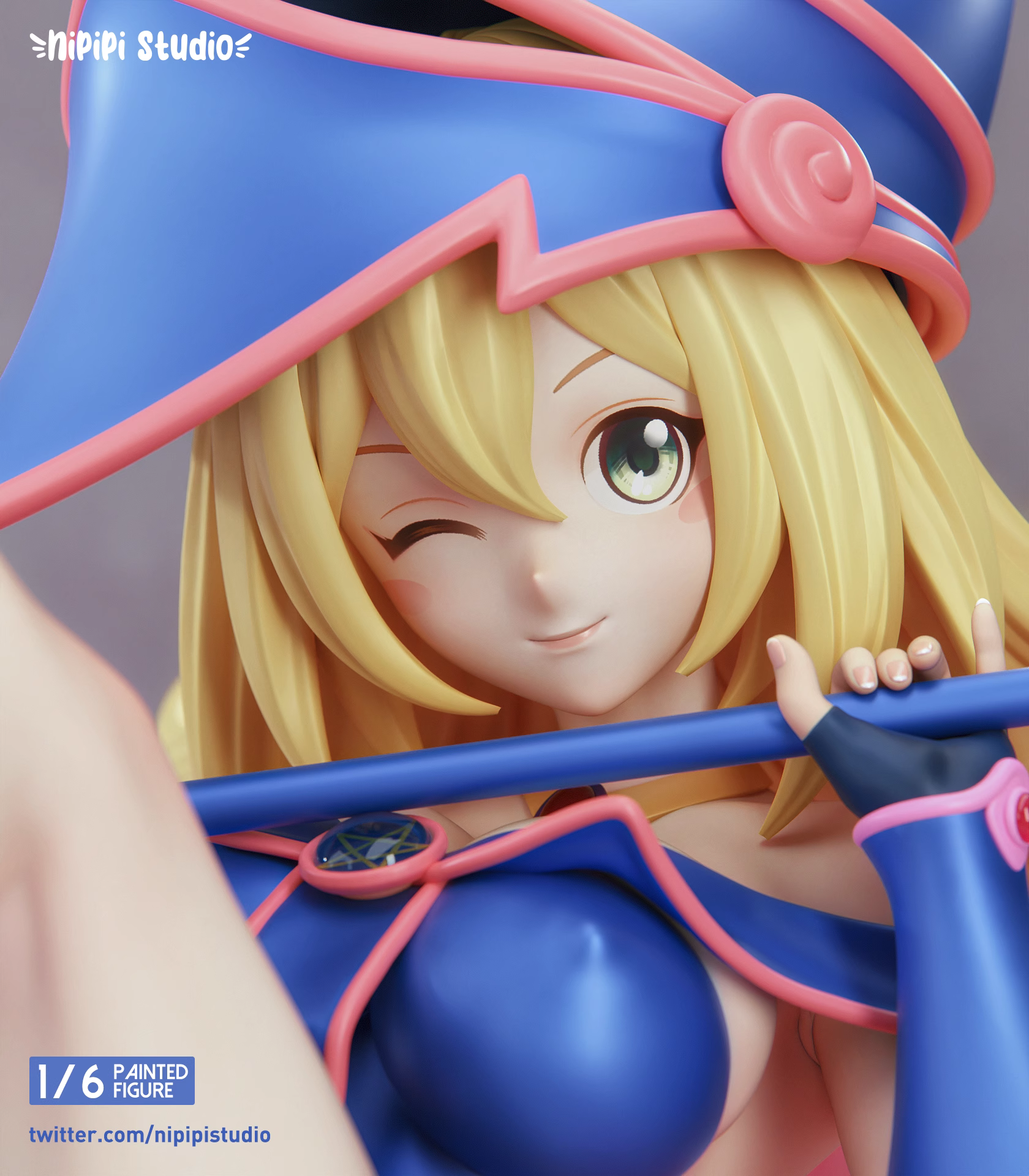 【Pre-sale closed】1/6 Scale Black Magician Girl-Duel Monster-NiPiPi Studio