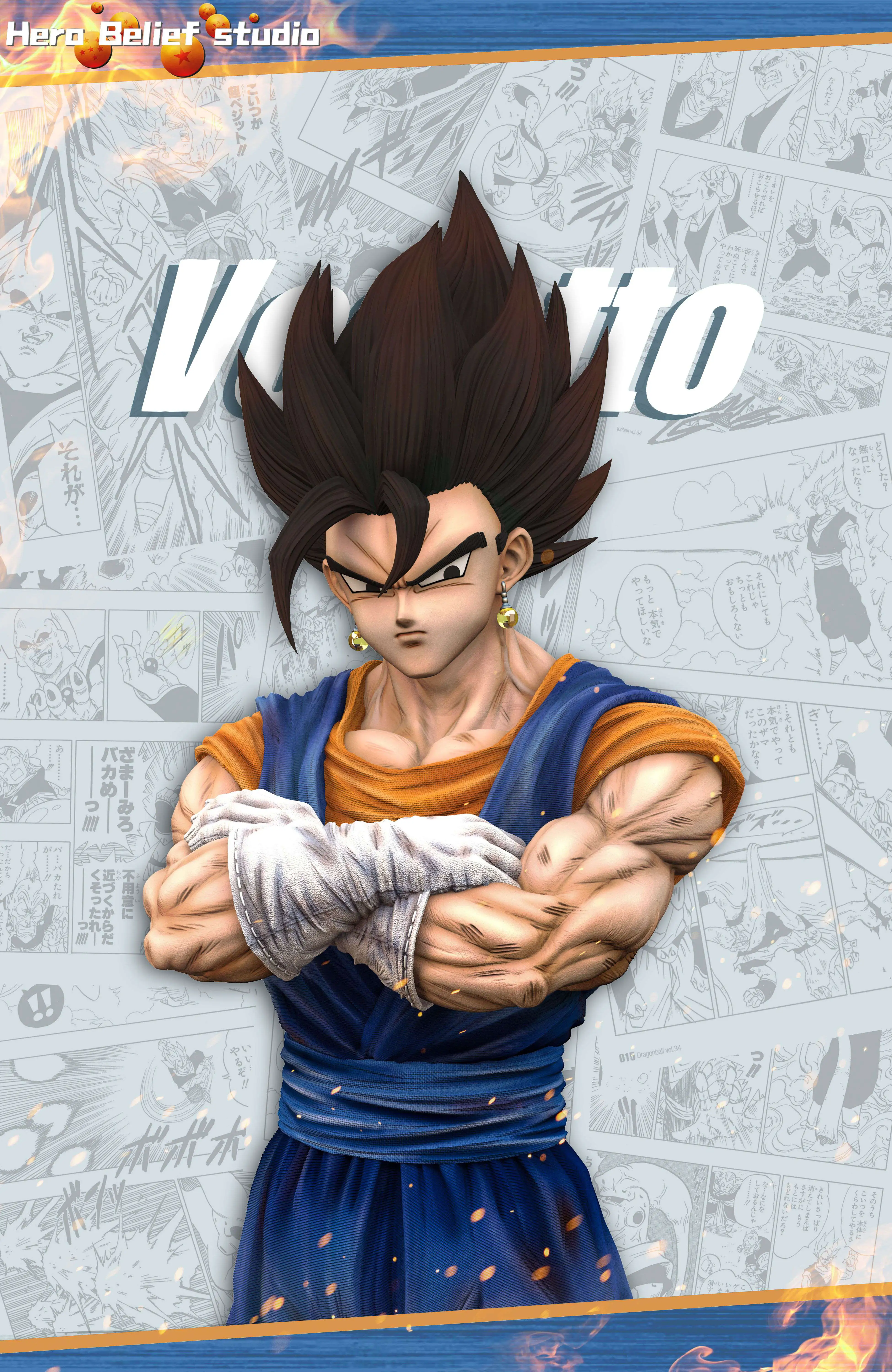 【Pre-sale】1/4 & 1/6 Scale Vegetto-Hero Belief Studio