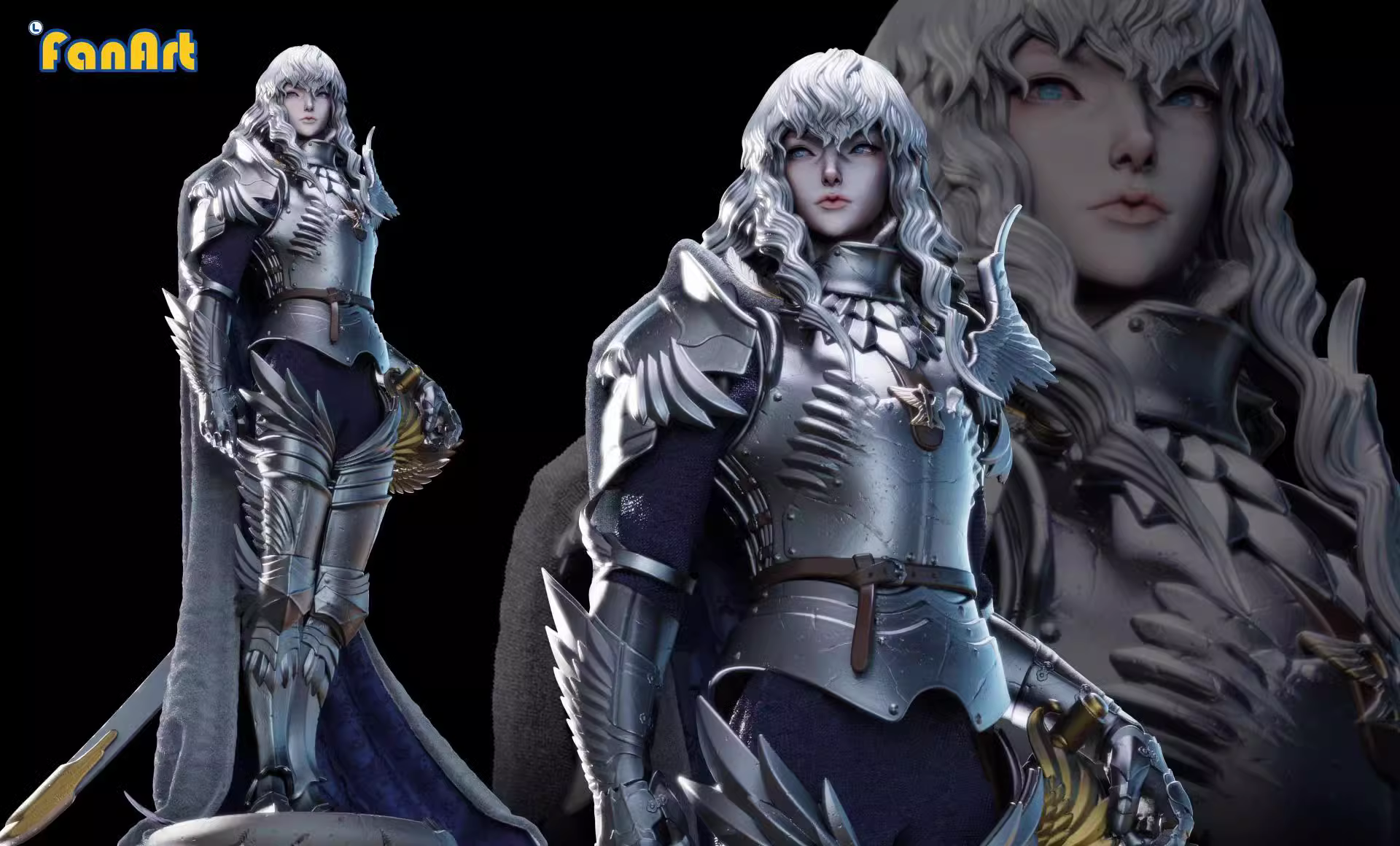 【Few left】1/3 Scale Griffith-Fanart Studio