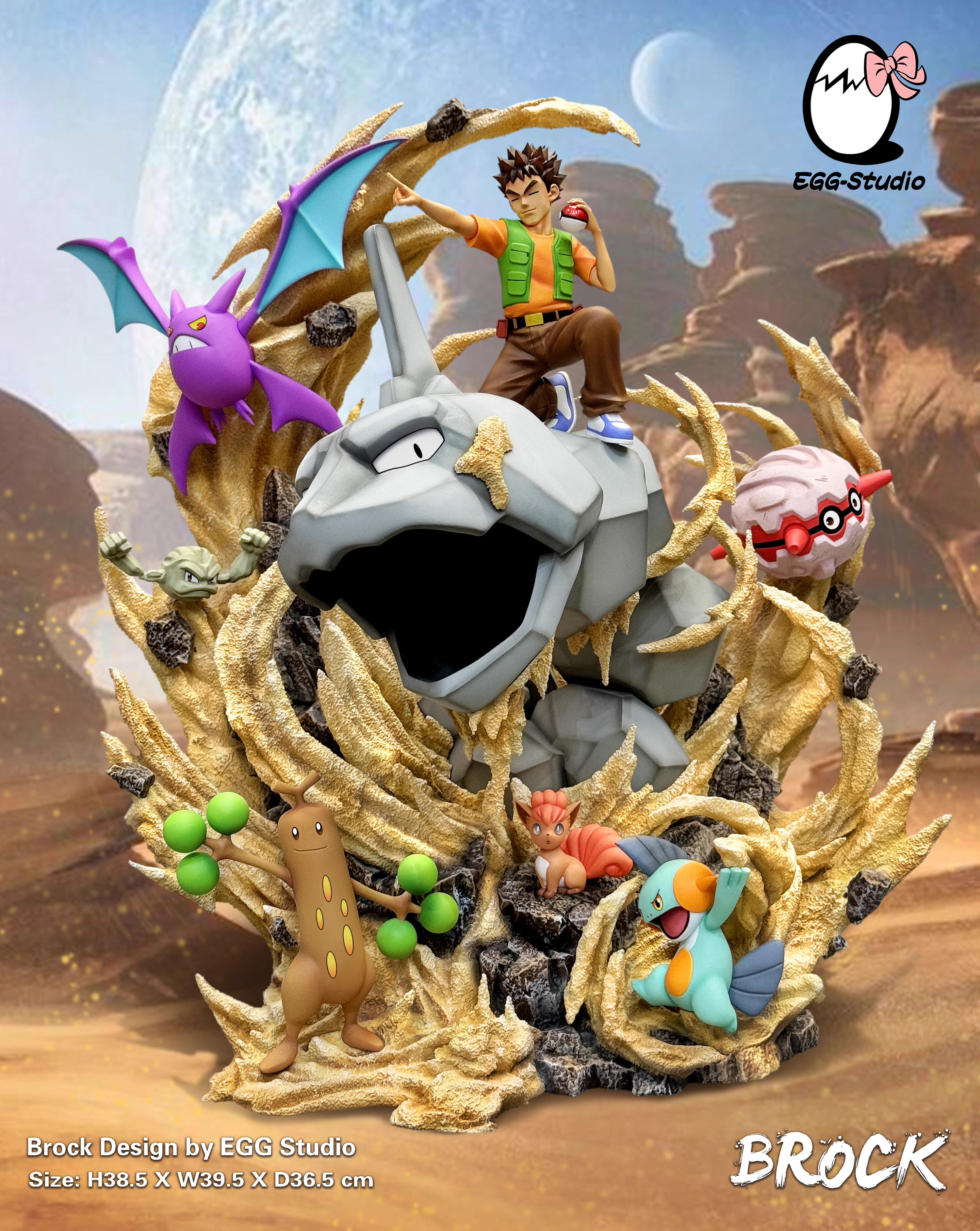 【Sold out】Onix Version Brock-Pokemon-EGG Studio