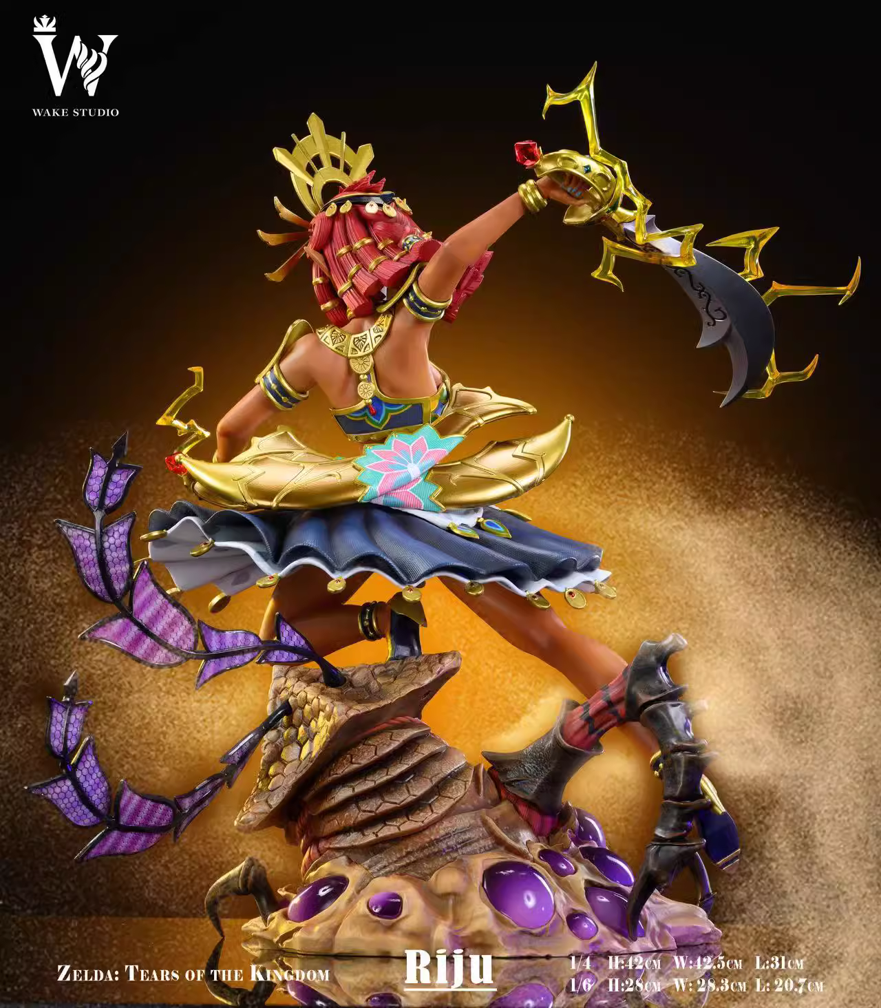 【Pre-sale closed】1/4 & 1/6 Scale Riju-The legend of Zelda-Wake Studio