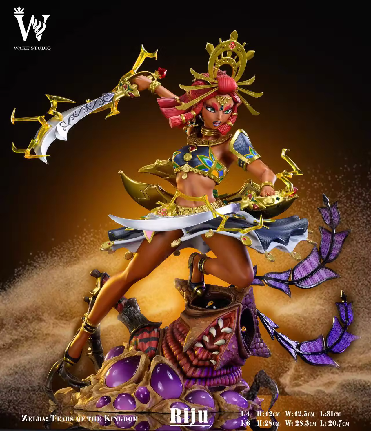 【Pre-sale closed】1/4 & 1/6 Scale Riju-The legend of Zelda-Wake Studio