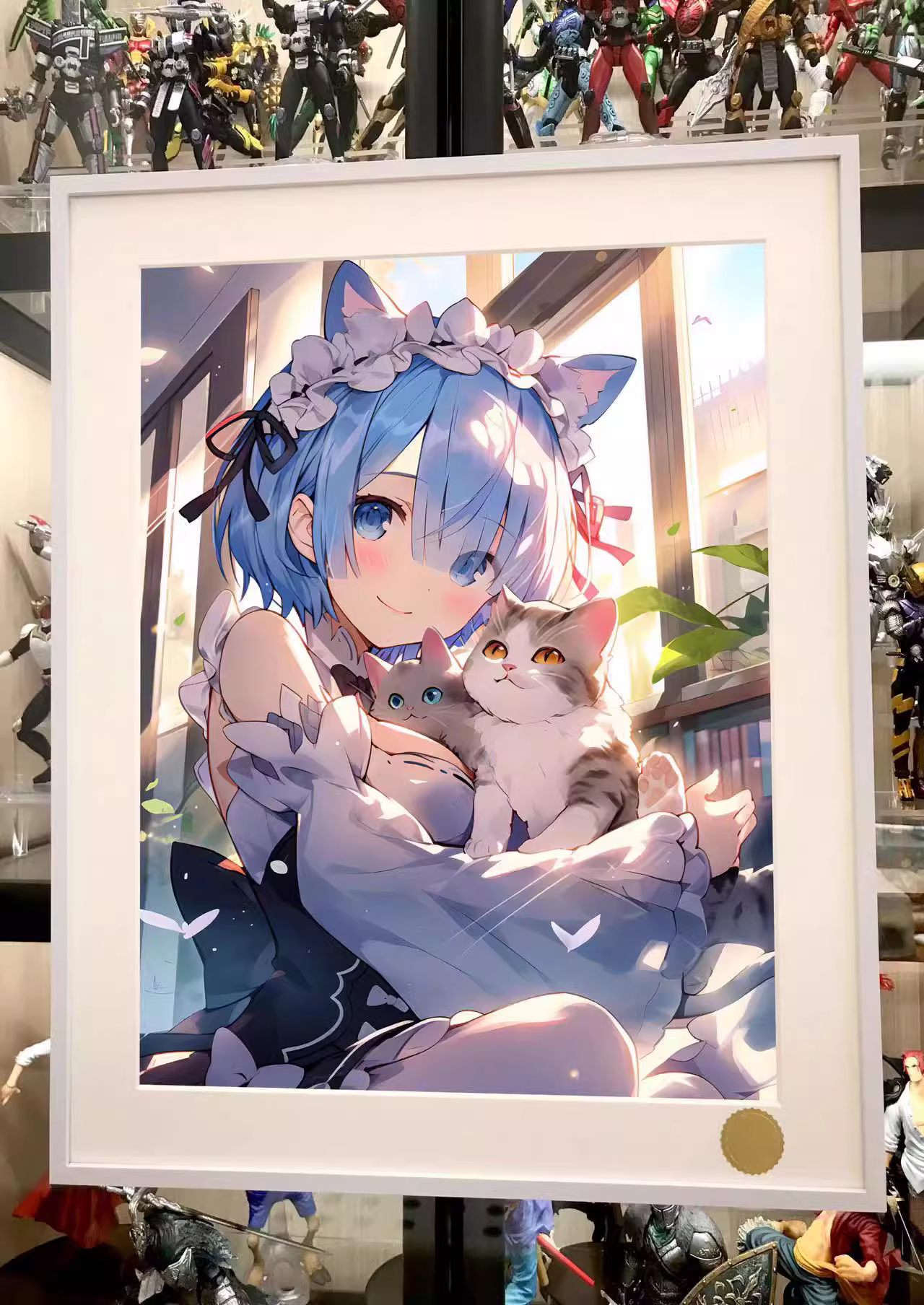 【Pre-sale】Decorative Painting of Cat Rem-Re:Starting Life From Zero in a Different World-XingKong Studio