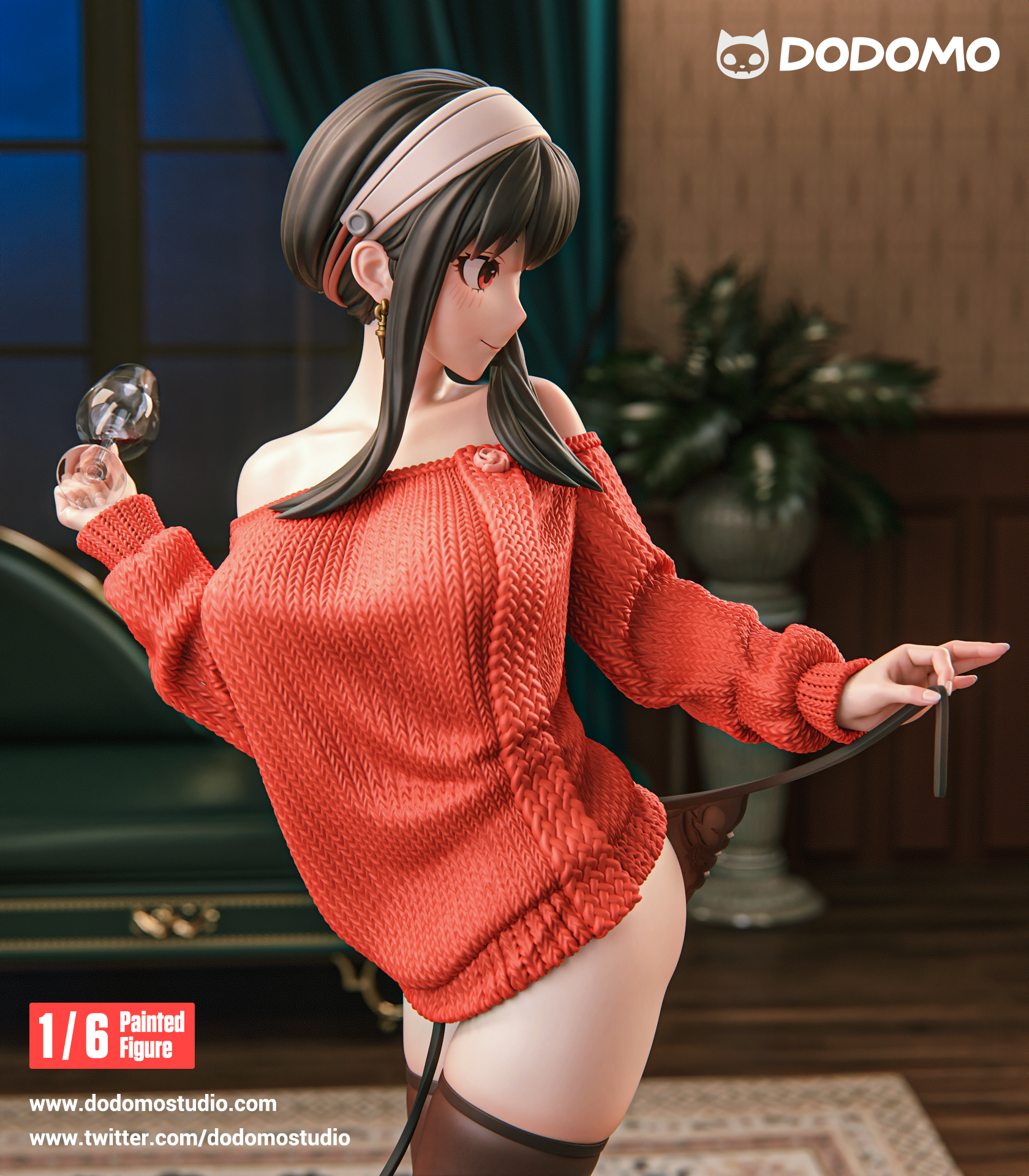 【Pre-sale】1/6 Scale Yor Forger Red Sweater-Dodomo Studio