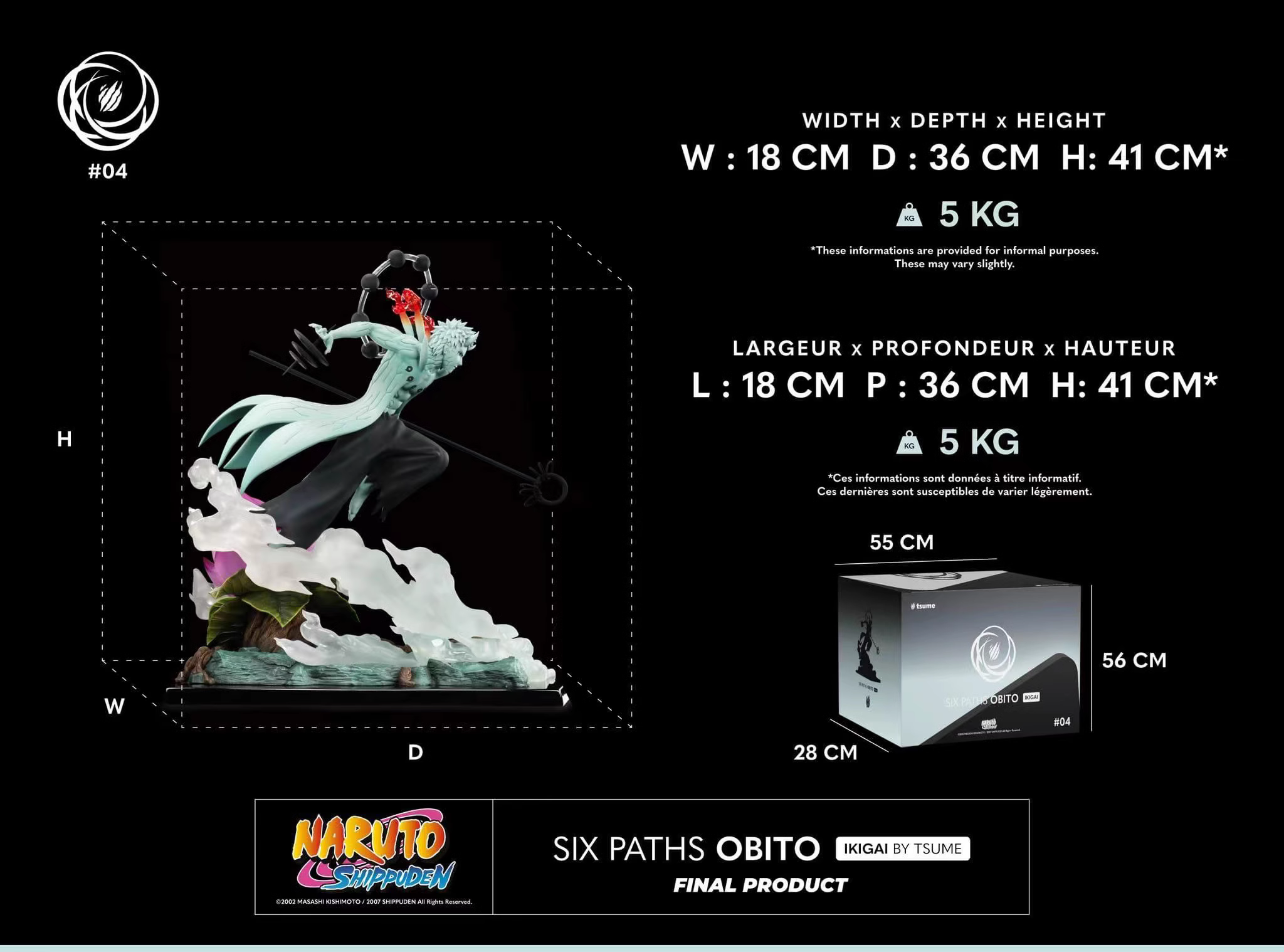 【Pre-sale】1/6 Scale Uchiha Obito-Tsume IKIGAI Studio