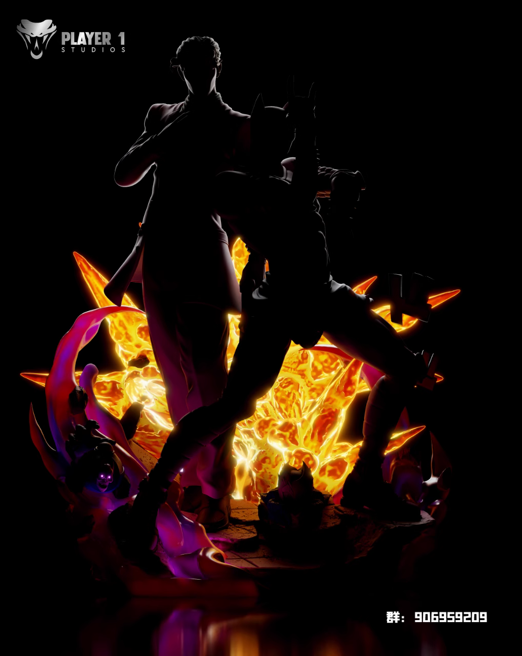 【Pre-sale】1/4 & 1/6 Scale Kira Yoshikage & Killer Queen-JoJo's Bizarre Adventure-Player 1 Studios