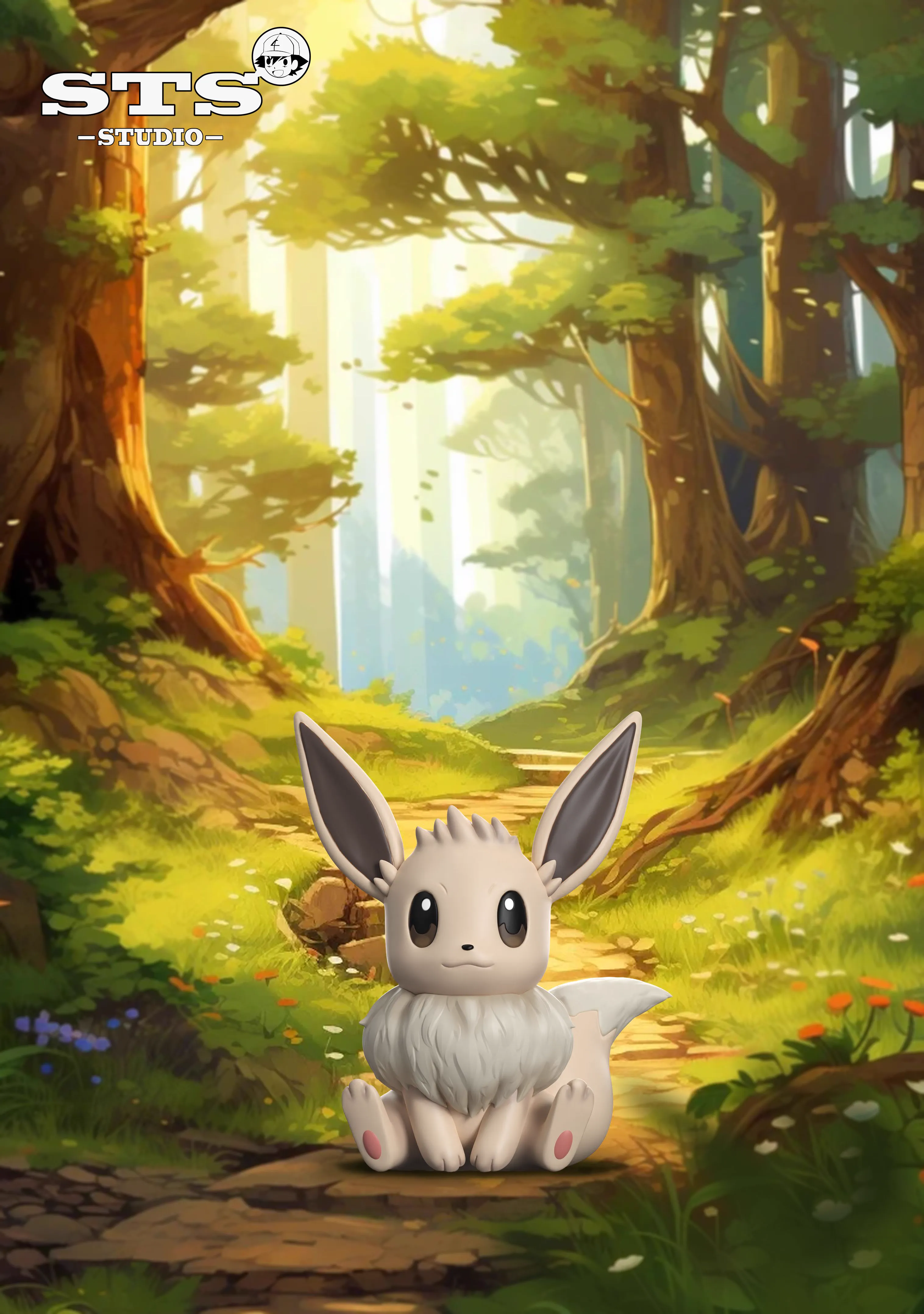 【Sold out】1/20 Scale Eevee Group-Pokemon-STS Studio