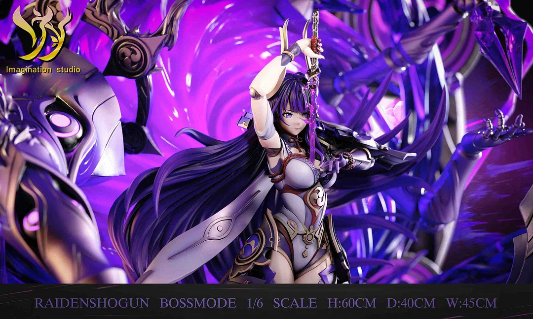 【Sold out】1/6 Scale Boss Mode Raiden Shogun-Genshin Impact-Imagination Studio
