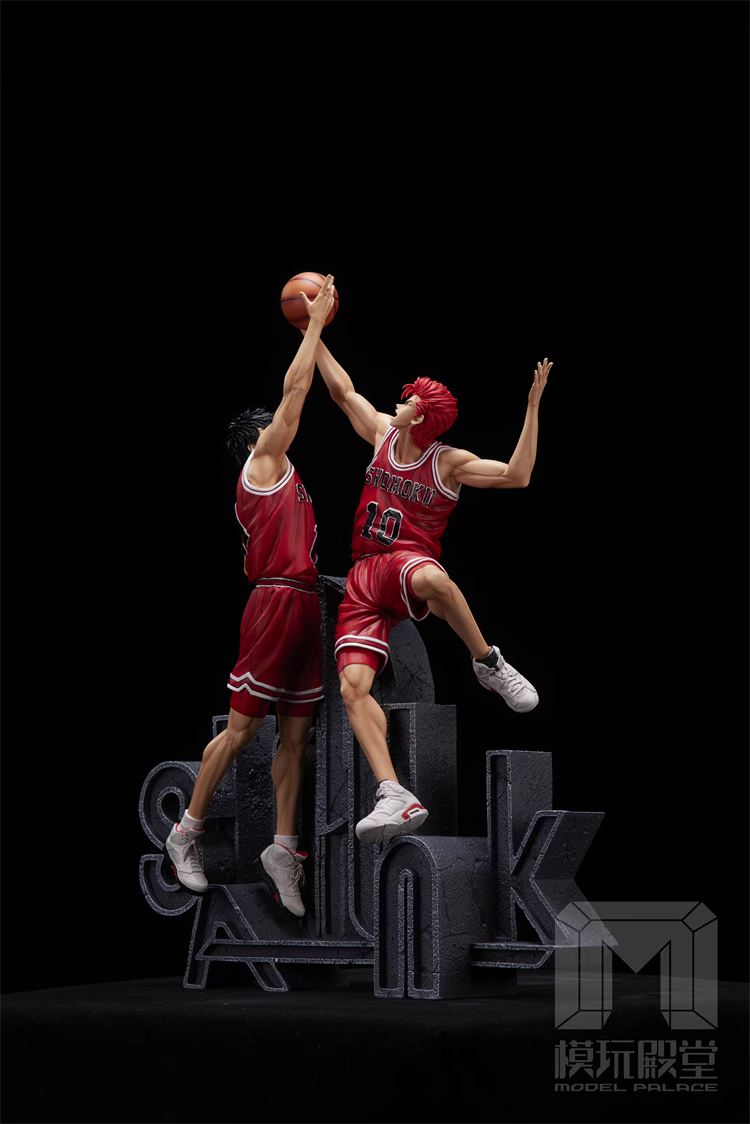 【Pre-sale】Typical Scene 02 Jumping Series Sakuragi Hanamichi & Rukawa Kaede-Slam Dunk-Model Palace Studio