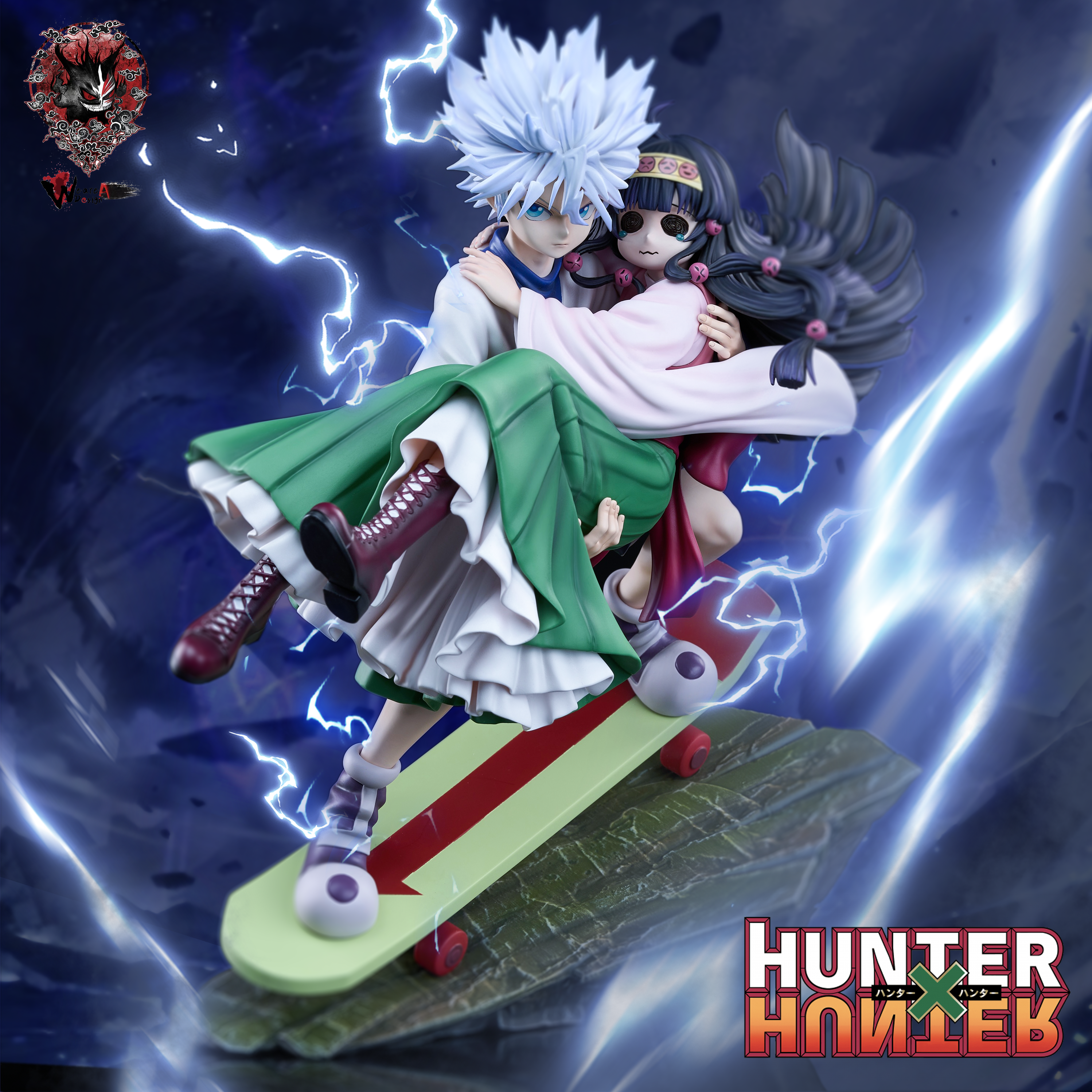 【Sold out】Killua/Alluka Statue-Hunter X Hunter -Weare A Design