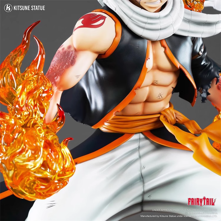 【Pre-sale】1/4 Scale Etherious • Natsu • Dragneel-Fairy Tail-Kitsune Statue