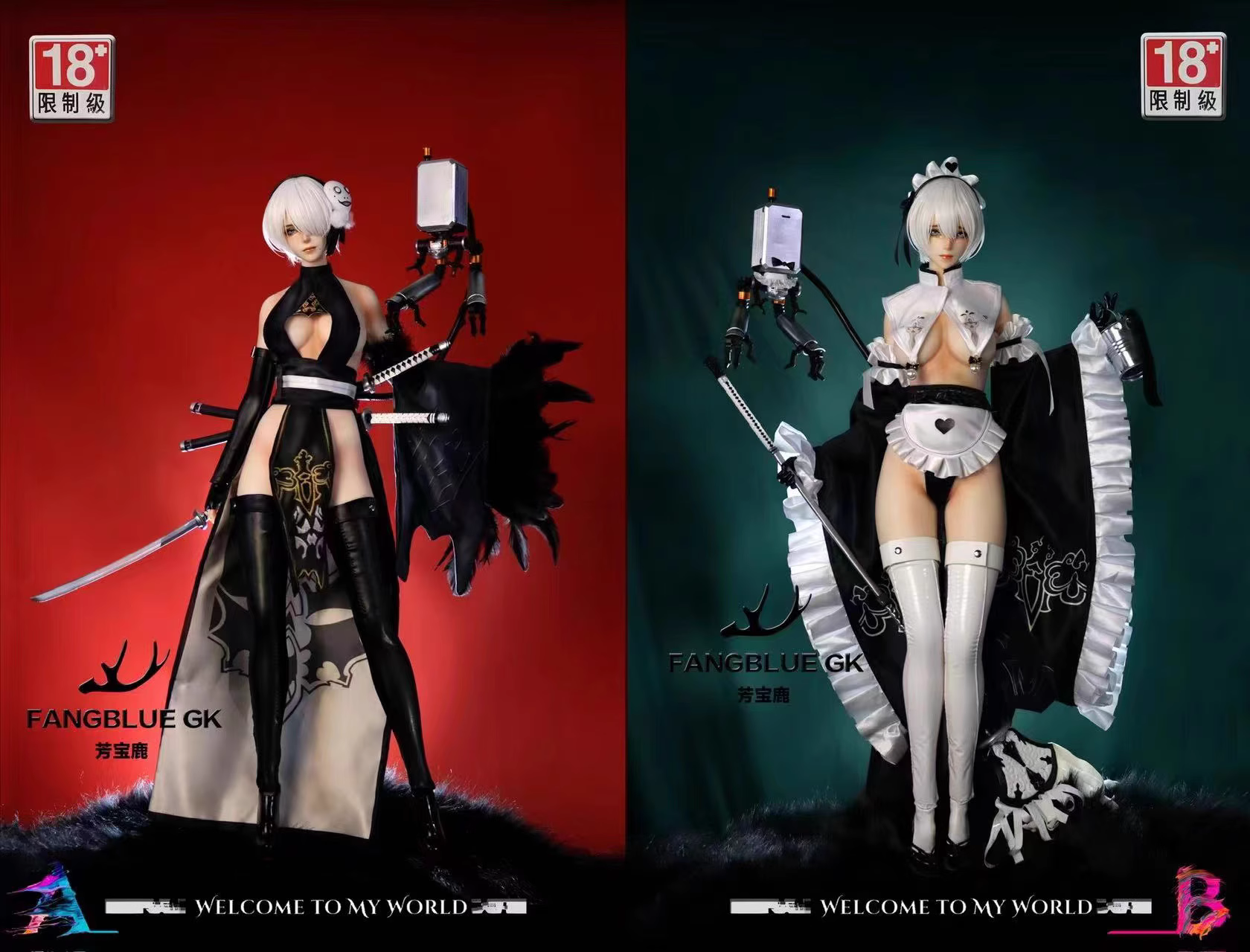 【Sold out】1/3 Scale Yorha No. 2 Type B (2B)-NieR:Automata-FangBlue Studio