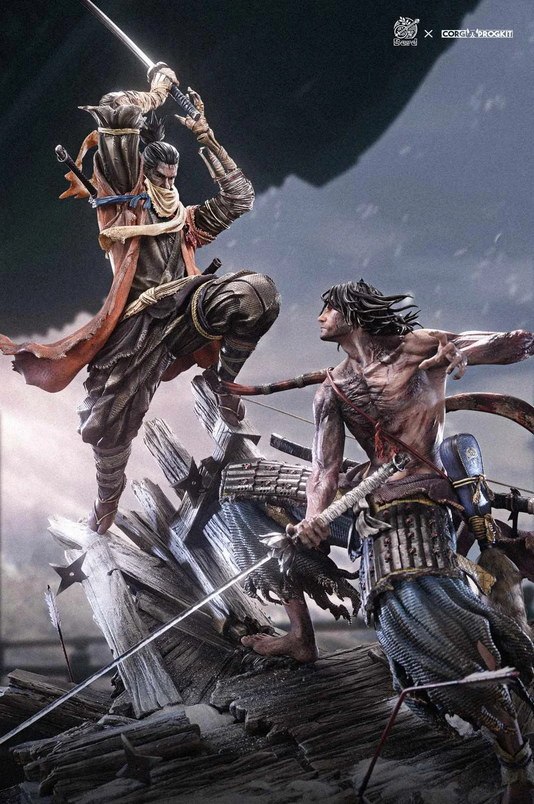 【Sold out】Sekiro VS Genichiro Ashina-Sekiro: Shadows Die Twice-Bard Studio