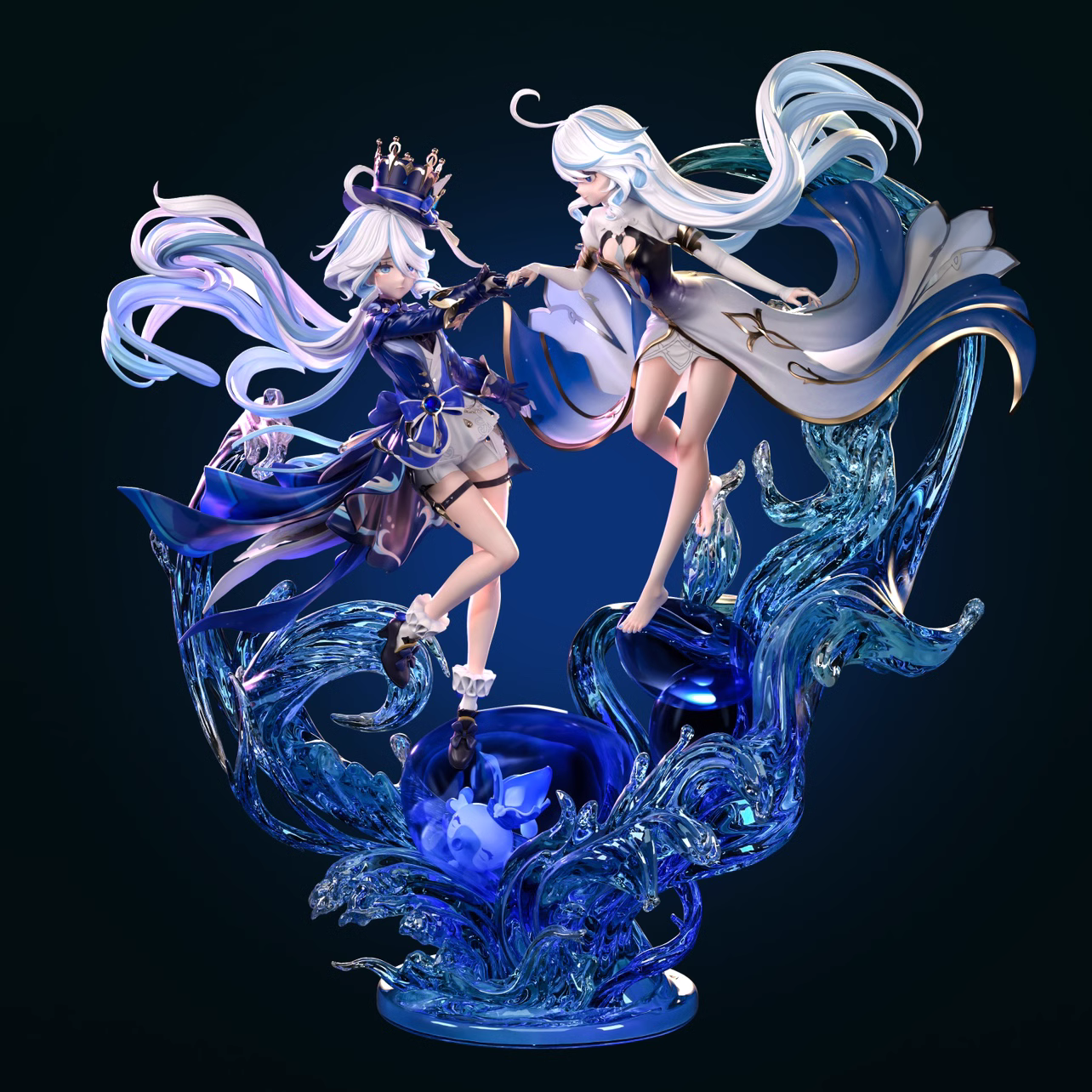 【Sold out】1/6 Scale Furina & Focalors-Genshin Impact-HaJiMi Studio